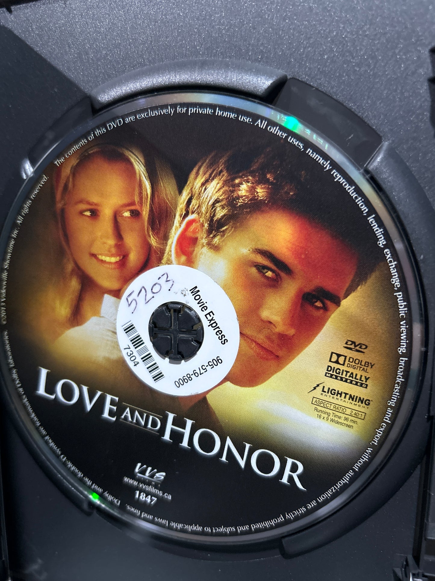 Love and Honor (2013)