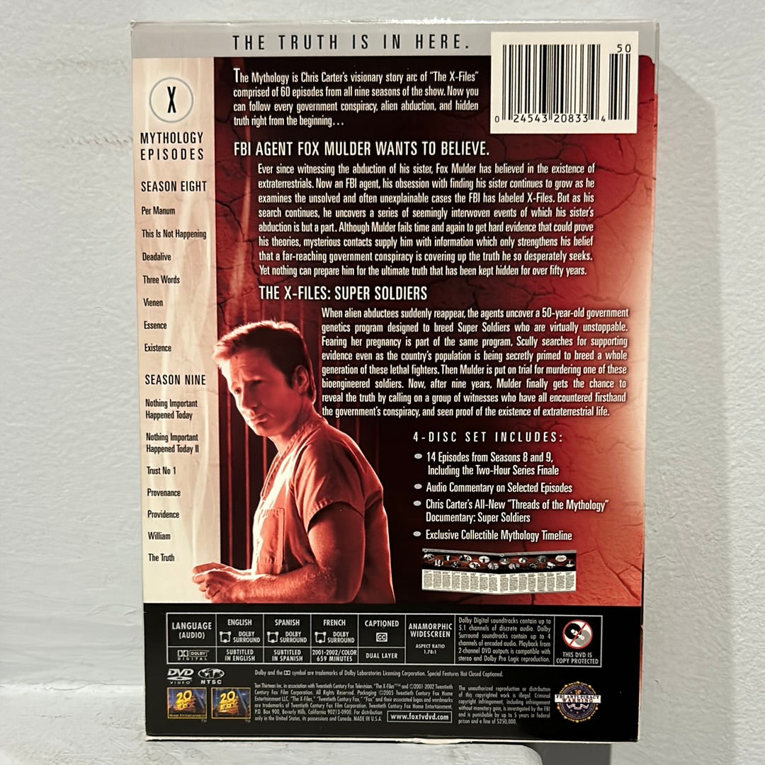 The X-Files Mythology: Volume 4 – Super Soldiers - Mythology collection (2001-2002)