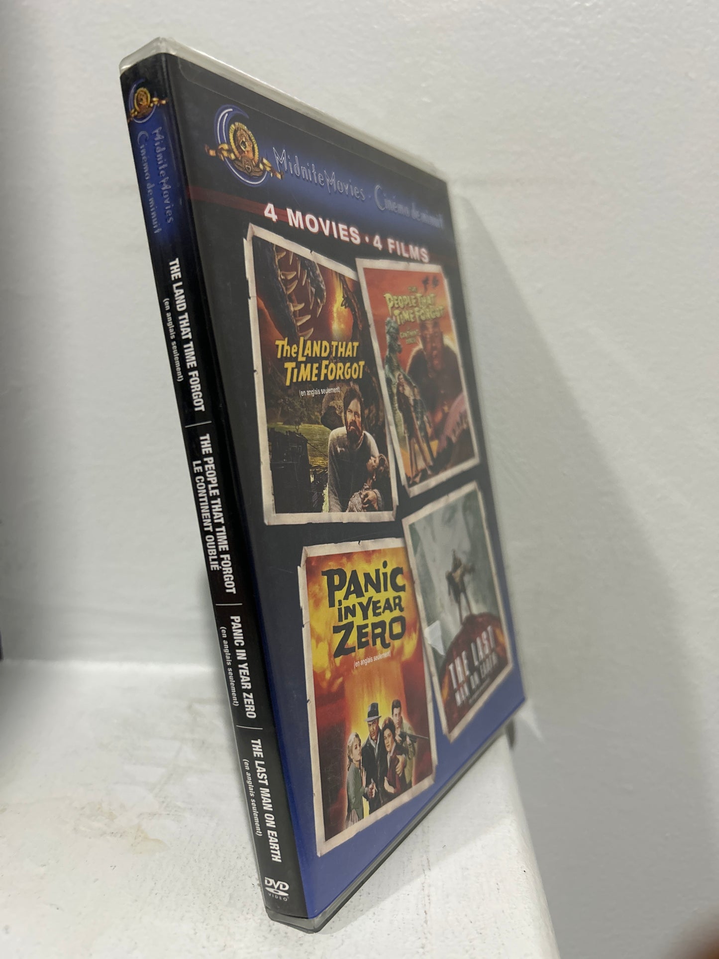 The Land That Time Forgot (1975) & The People That Time Forgot (1977) & Panic in Year Zero! (1962) & The Last Man on Earth (1964)