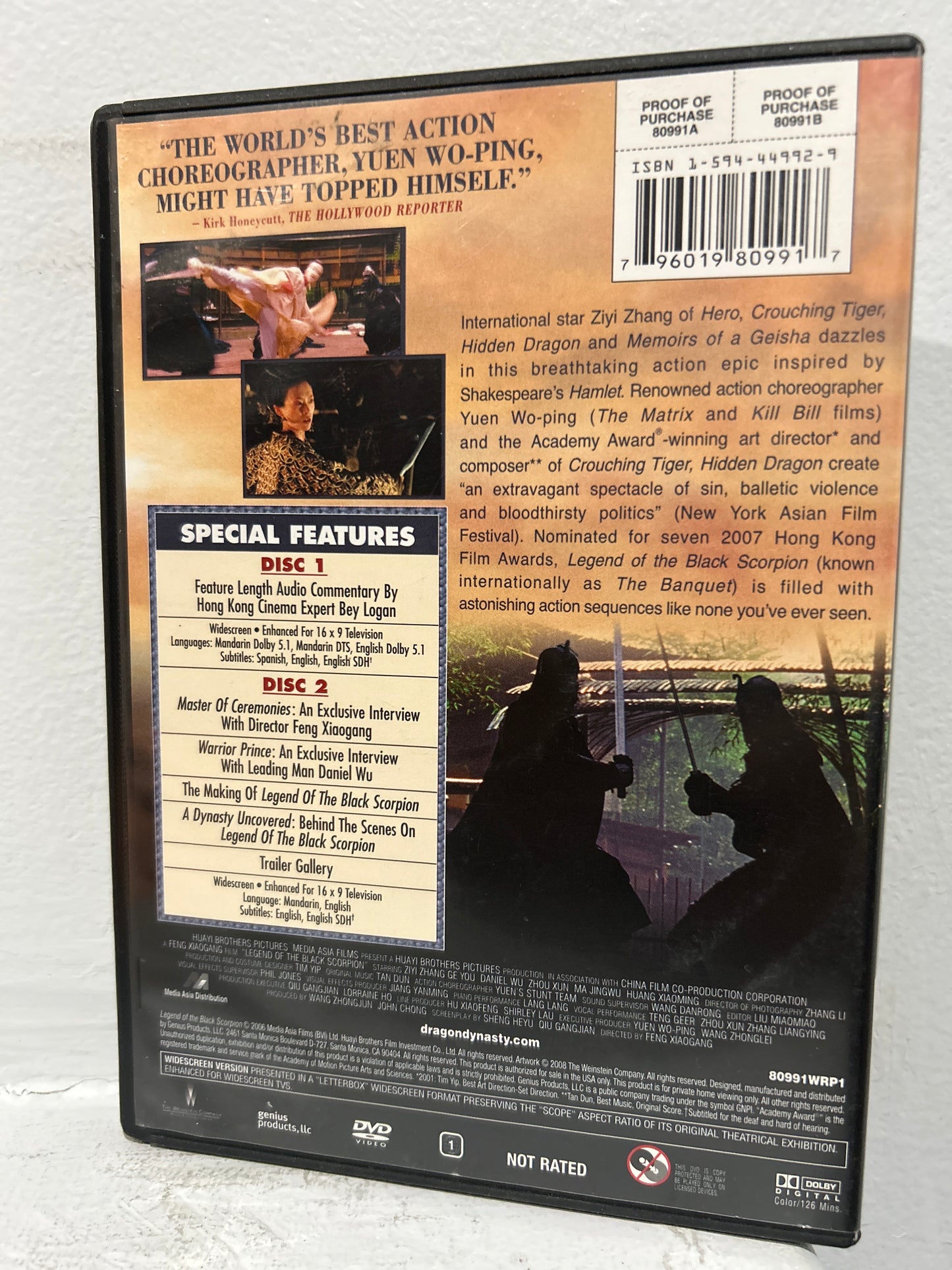 Legend Of The Black Scorpion (The Banquet) (2006)