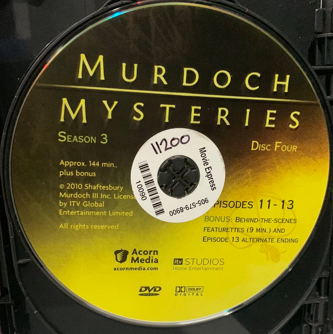 Murdoch Mysteries: TV Series (2008- ) - The Complete Season 3
