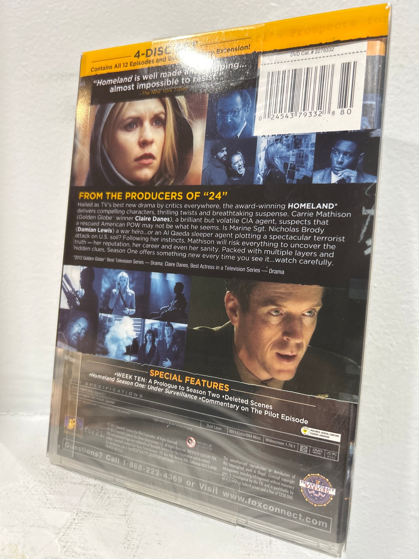 Homeland : TV Series (2011-2020): The Complete First Season