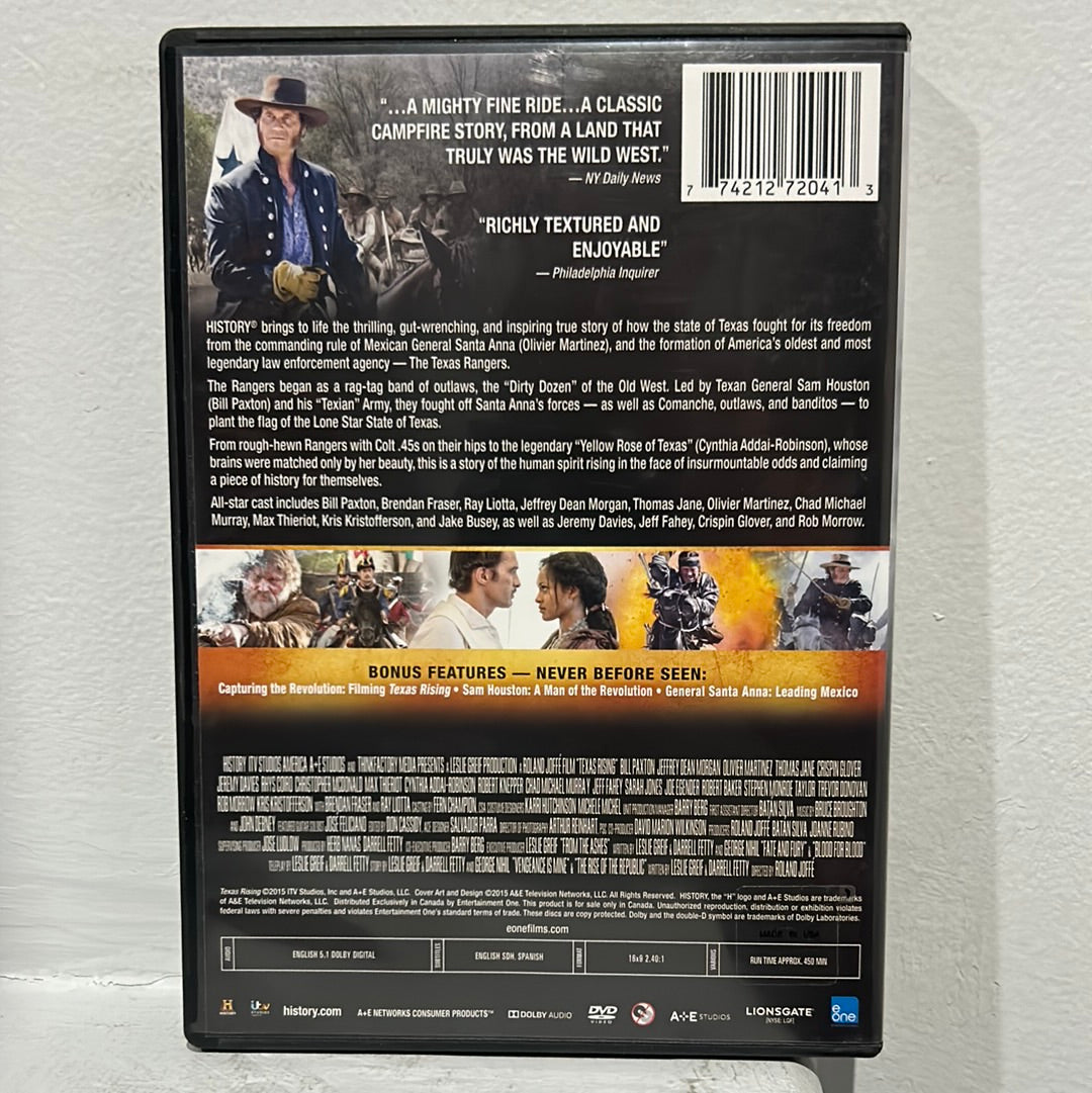 Texas Rising (2015) - TV Mini Series - The Complete Series (5 Parts)