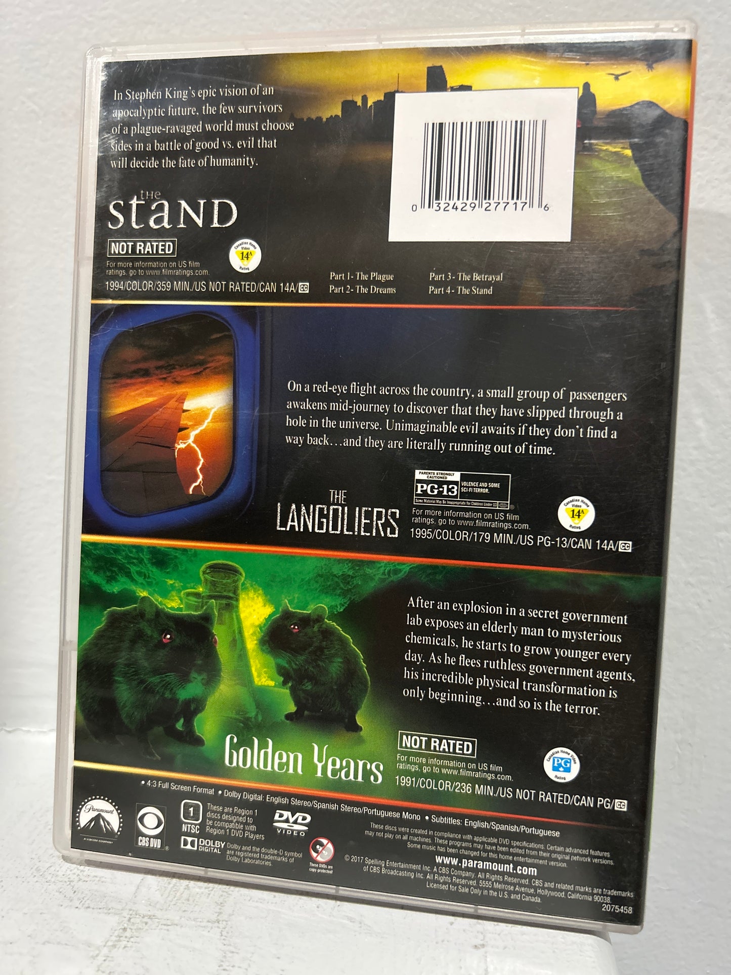 Stephen King's Triple Feature