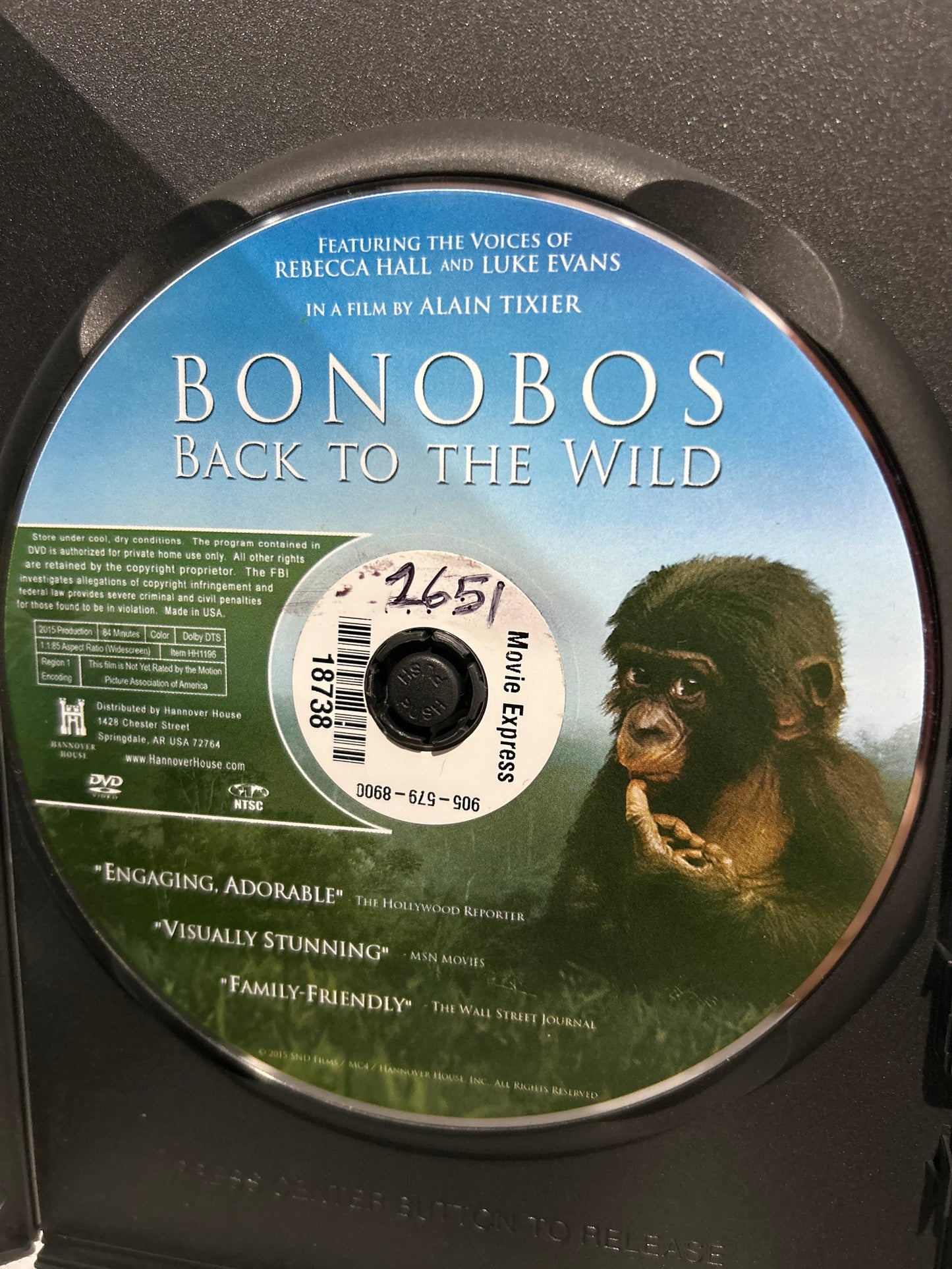 Bonobos: Back to the Wild (2015)