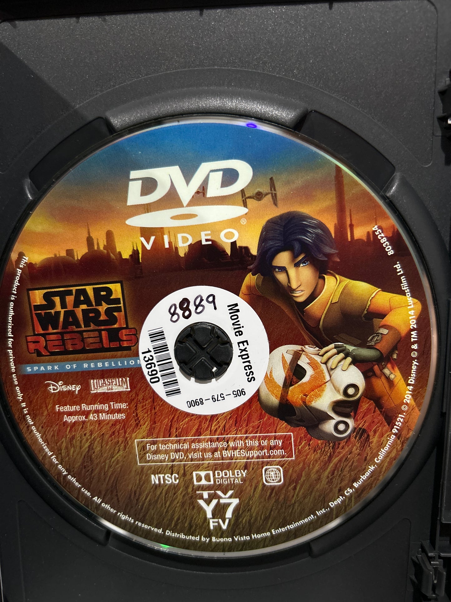 Star Wars Rebels: Spark Of Rebellion (Movie) (2014)