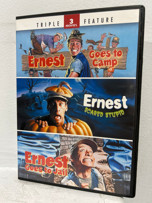 Ernest Goes to Camp (1987) & Ernest Scared Stupid (1991) & Ernest Goes to Jail (1990)