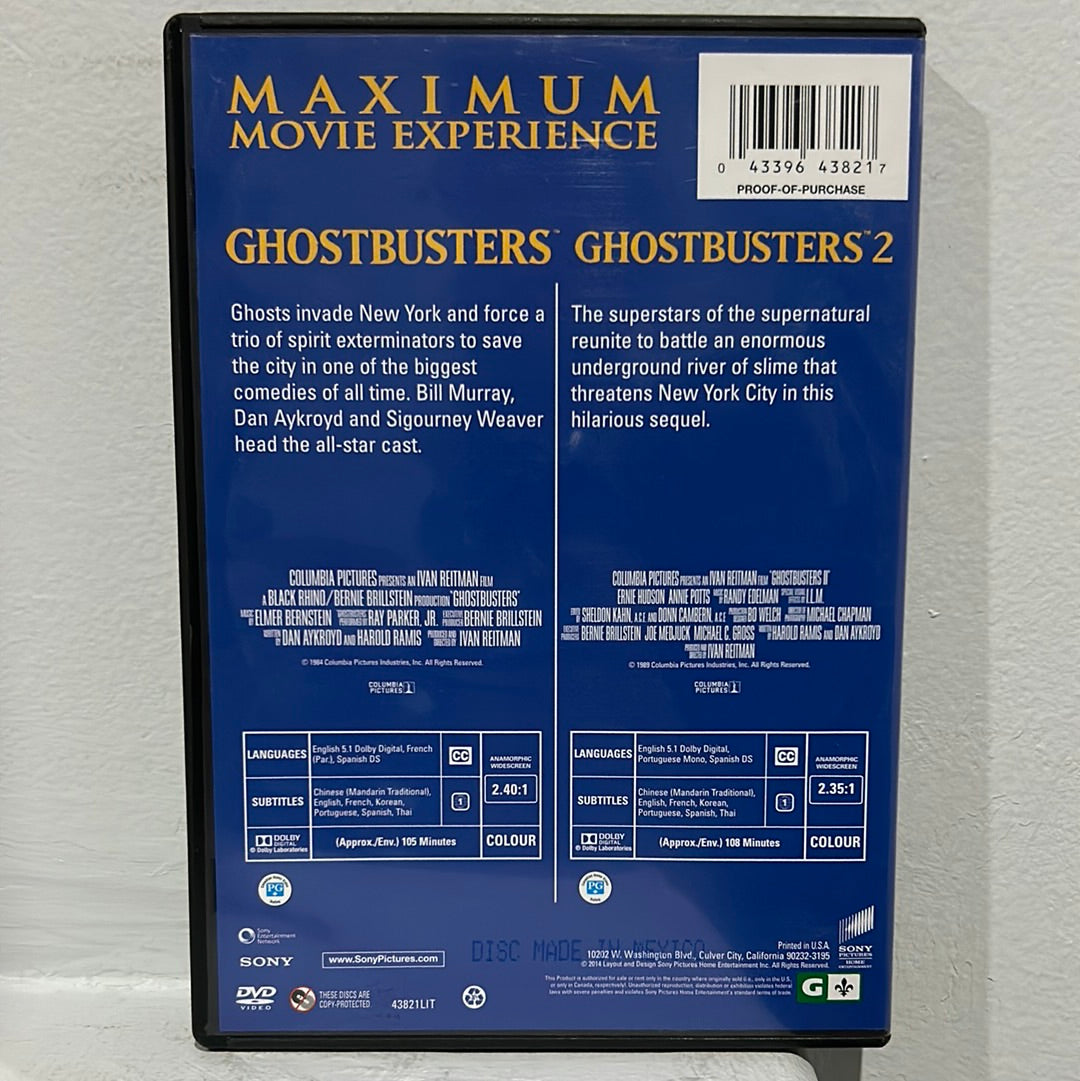 Ghostbusters (1984) & Ghostbusters 2 (1989)