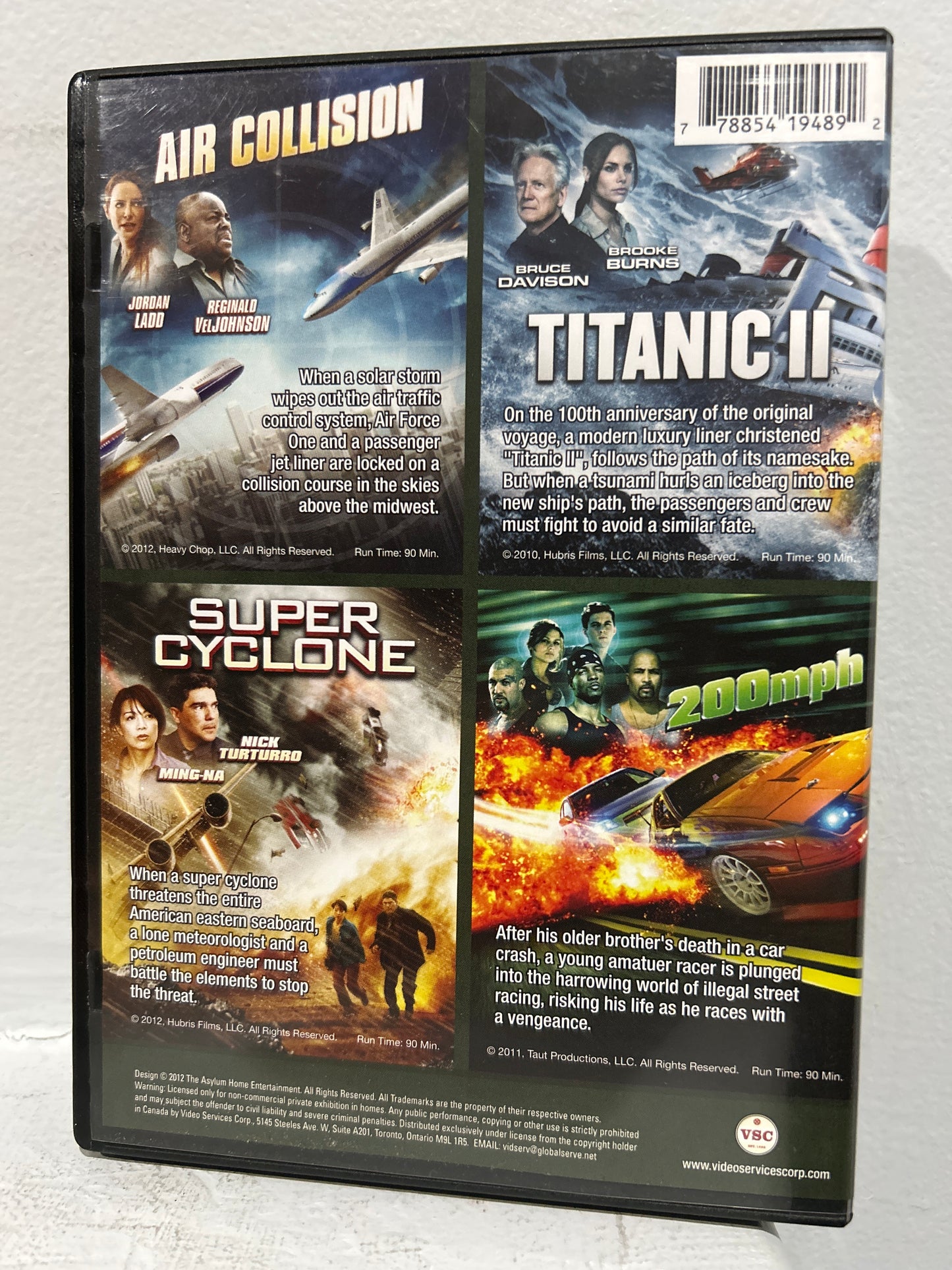STORM WARNING PACK - FOUR COMPLETE FILMS