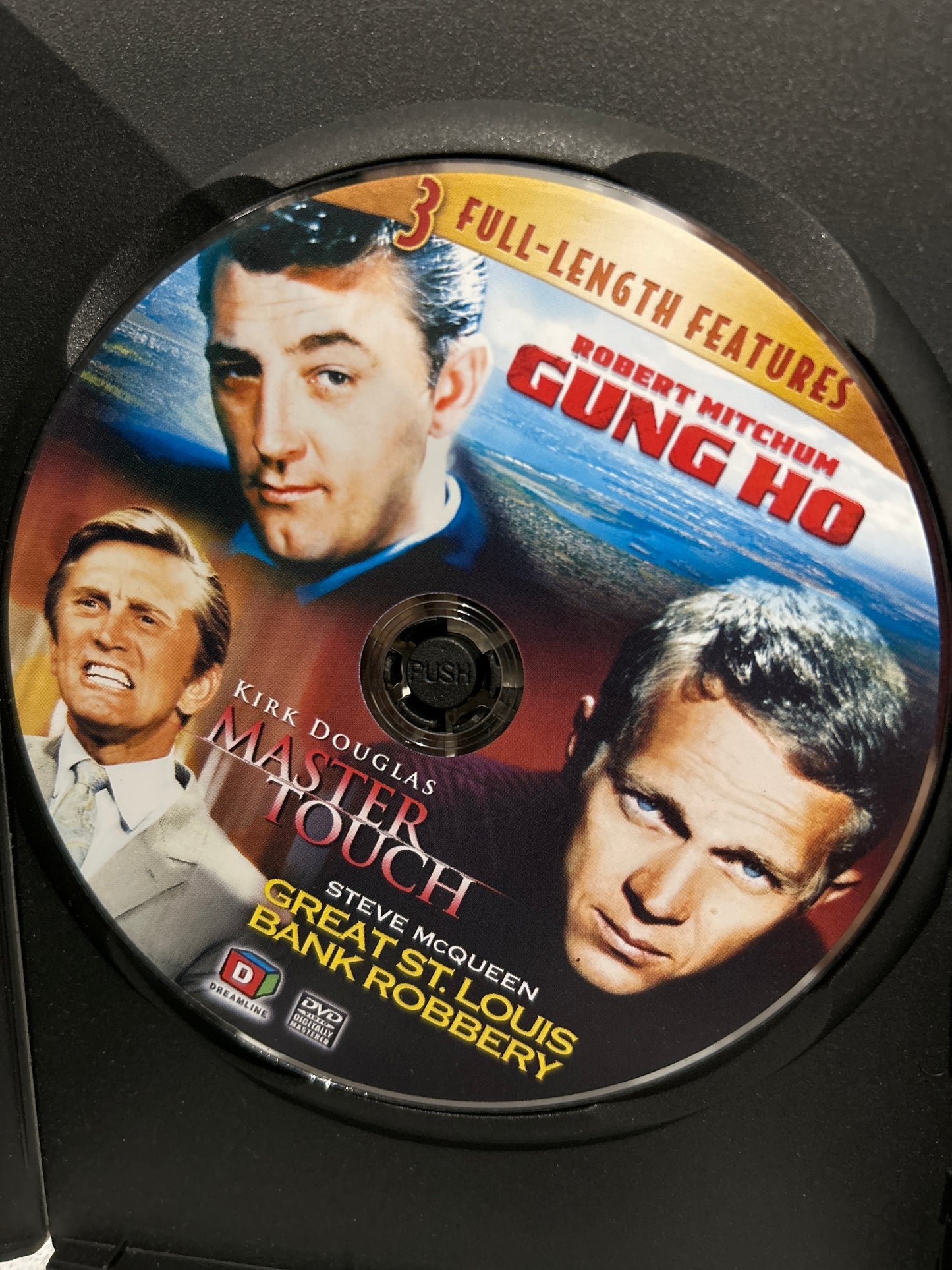 Gung Ho (1943) & Great St. Louis Bank Robbery (1959) & Master Touch (1972)