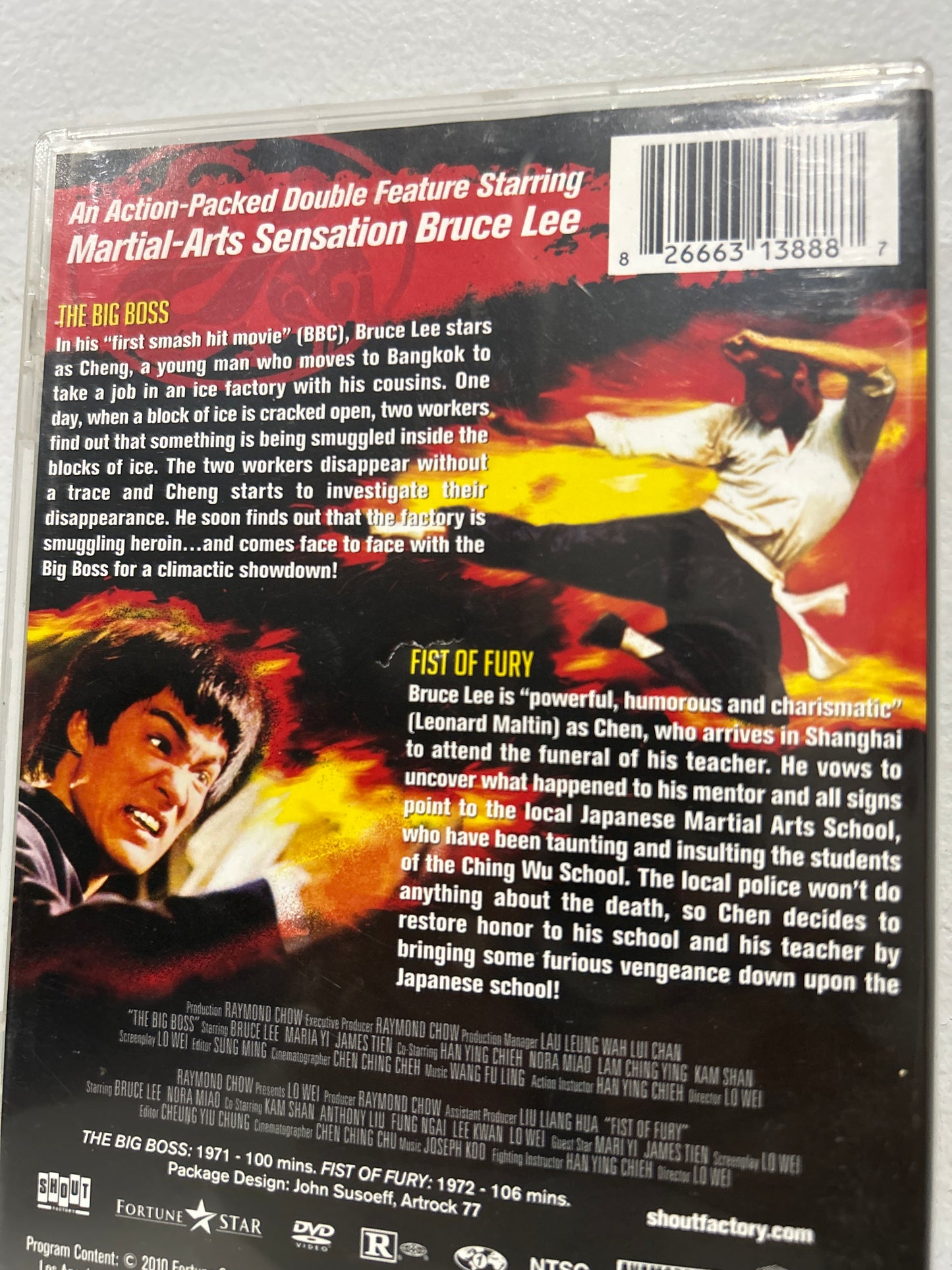 Big Boss, The (1971) & Fist of Fury (1972)