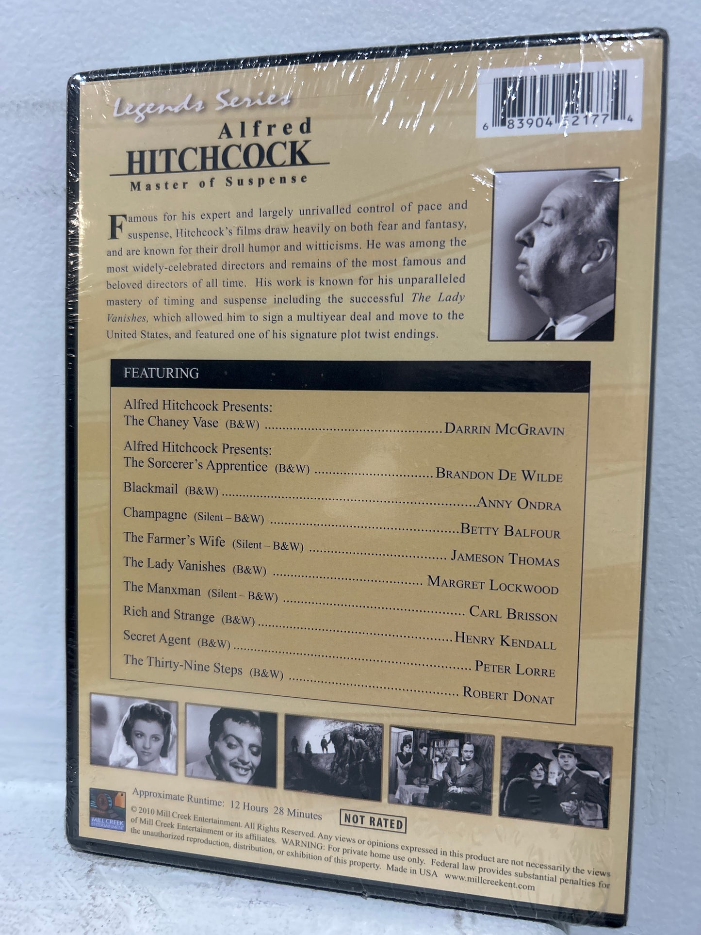 ALFRED HITCHCOCK - 10 Movie Classics