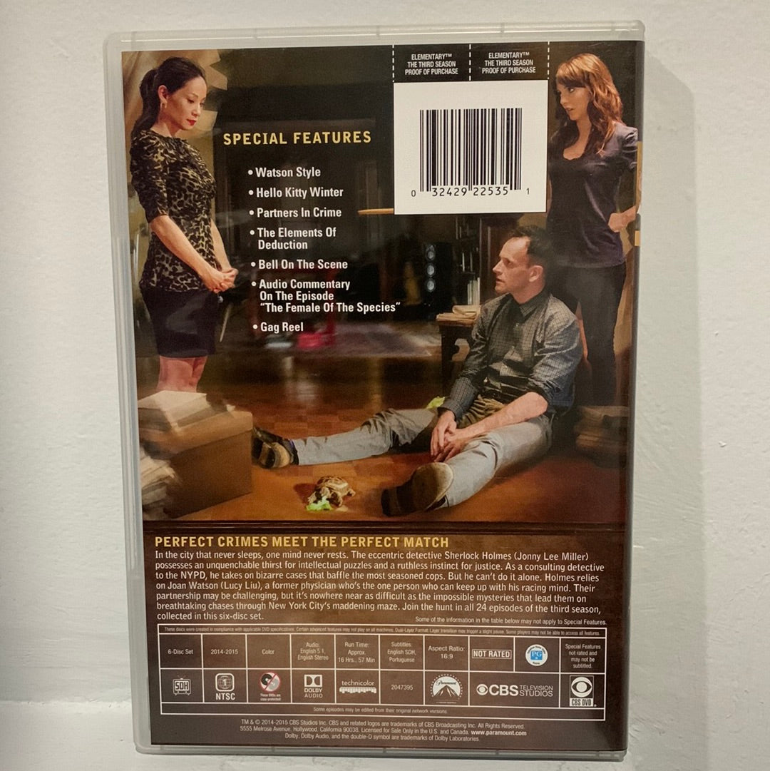 Elementary: TV Series (2012-2019) - The Complete Third Season