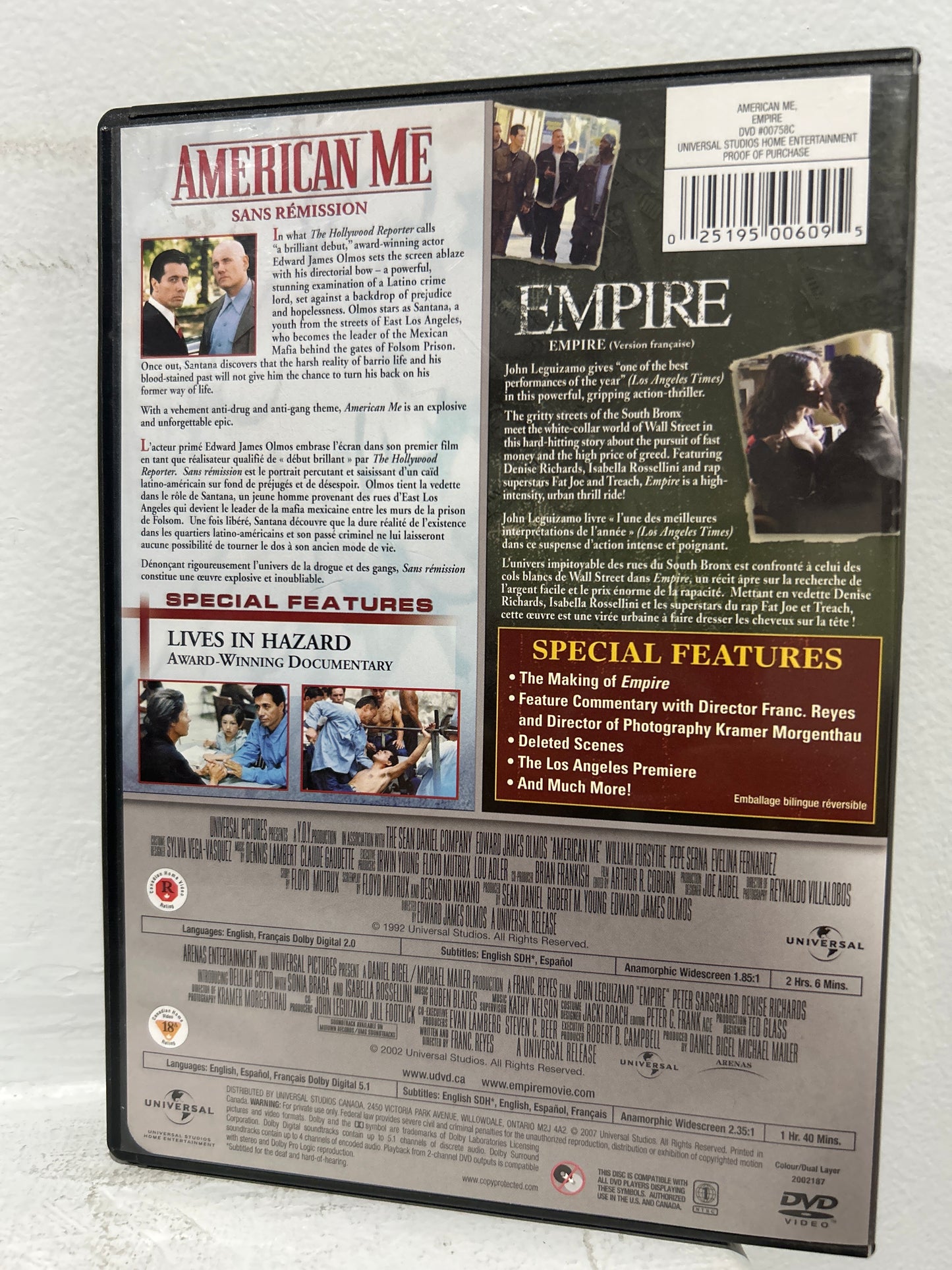 American Me (1992) & Empire (2002)