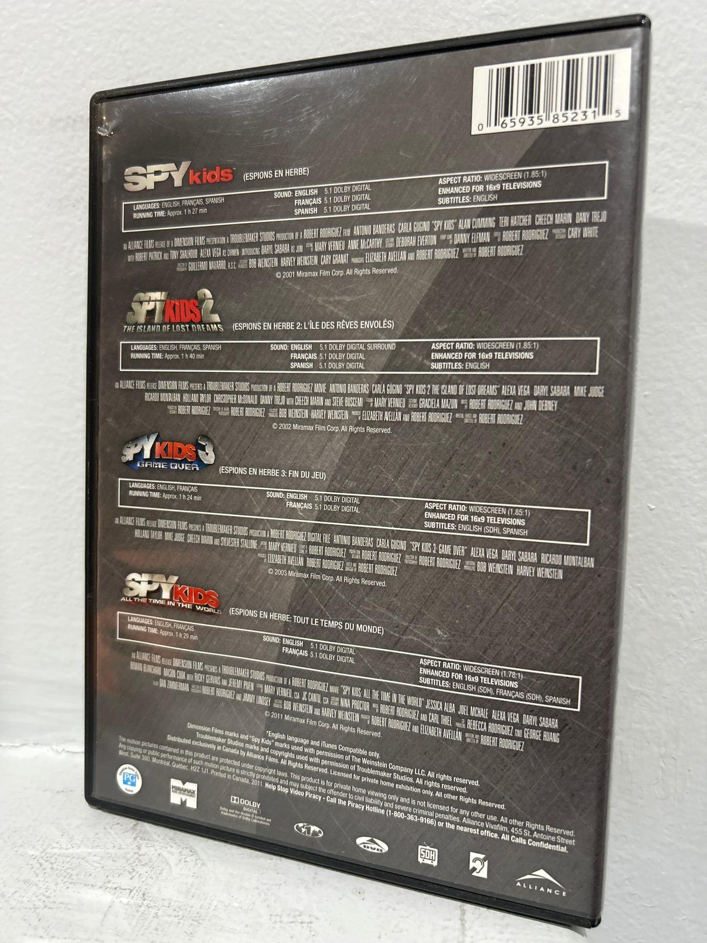 Spy Kids - 4 Film Collection