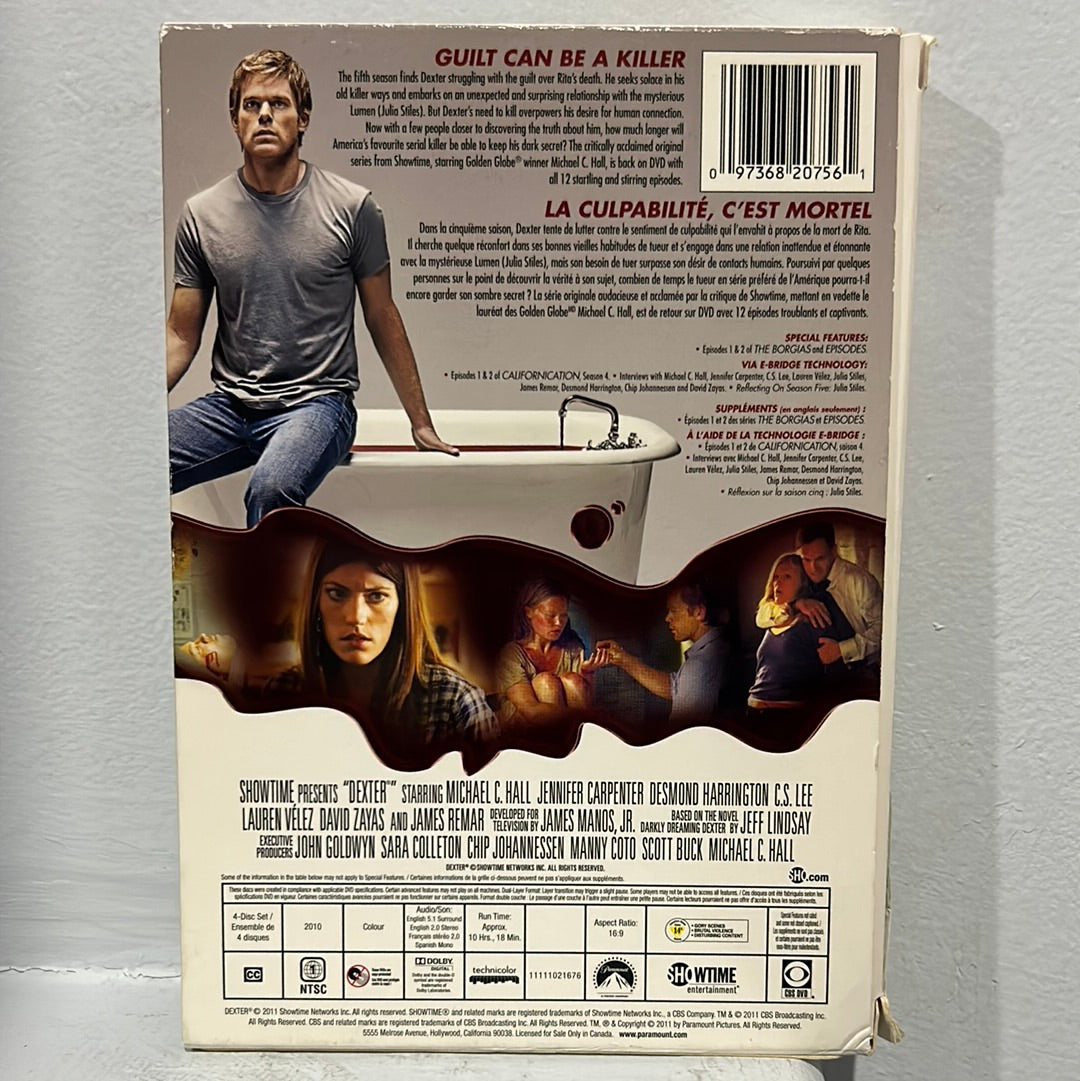Dexter: TV Series (2006-2013) - The Complete Fifth Season