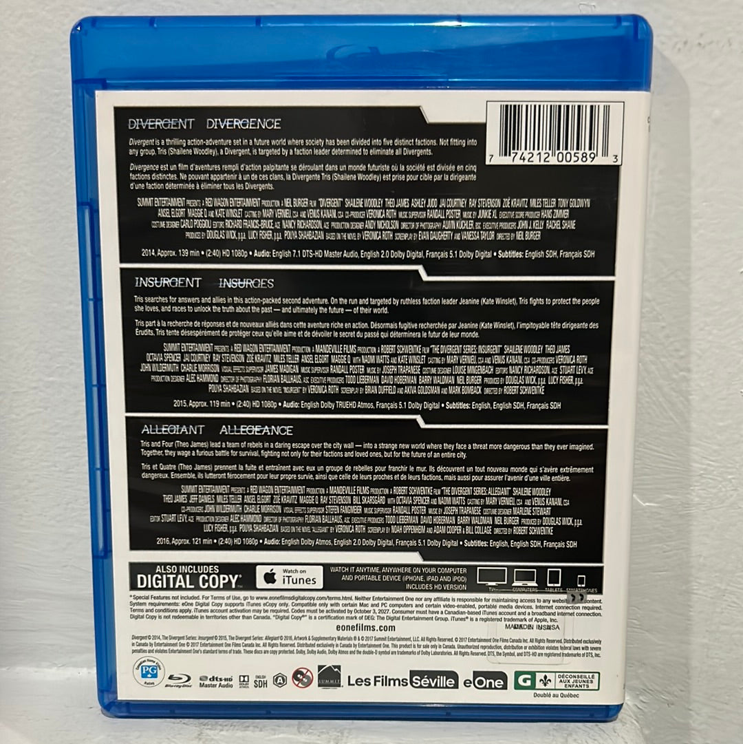 The Divergent Series: 3-Film Collection