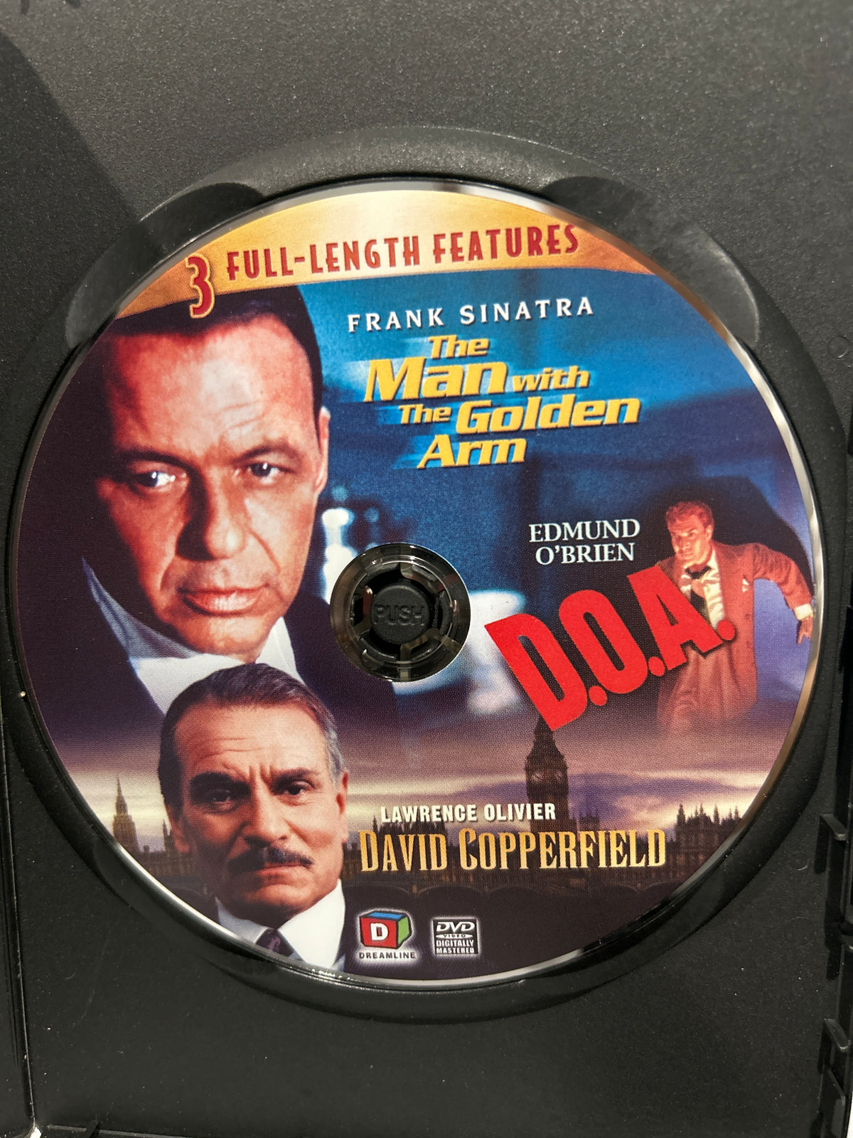 Man with the Golden Arm, The (1955) & D.O.A. (1950) & David Copperfield (1969)