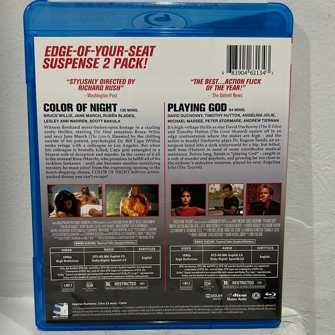 Color of Night (1994) & Playing God (1997)