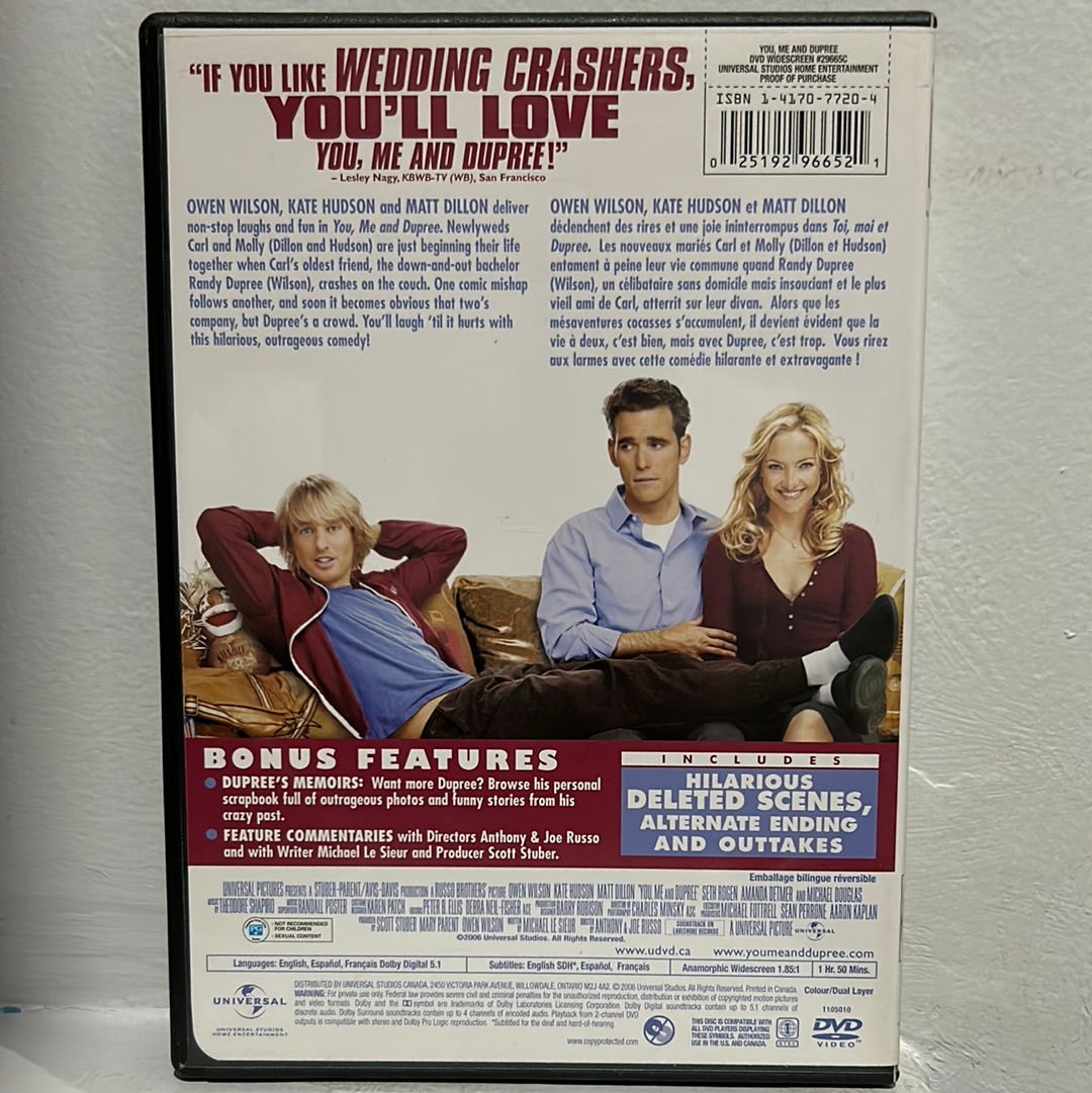 You, Me and Dupree (2006)