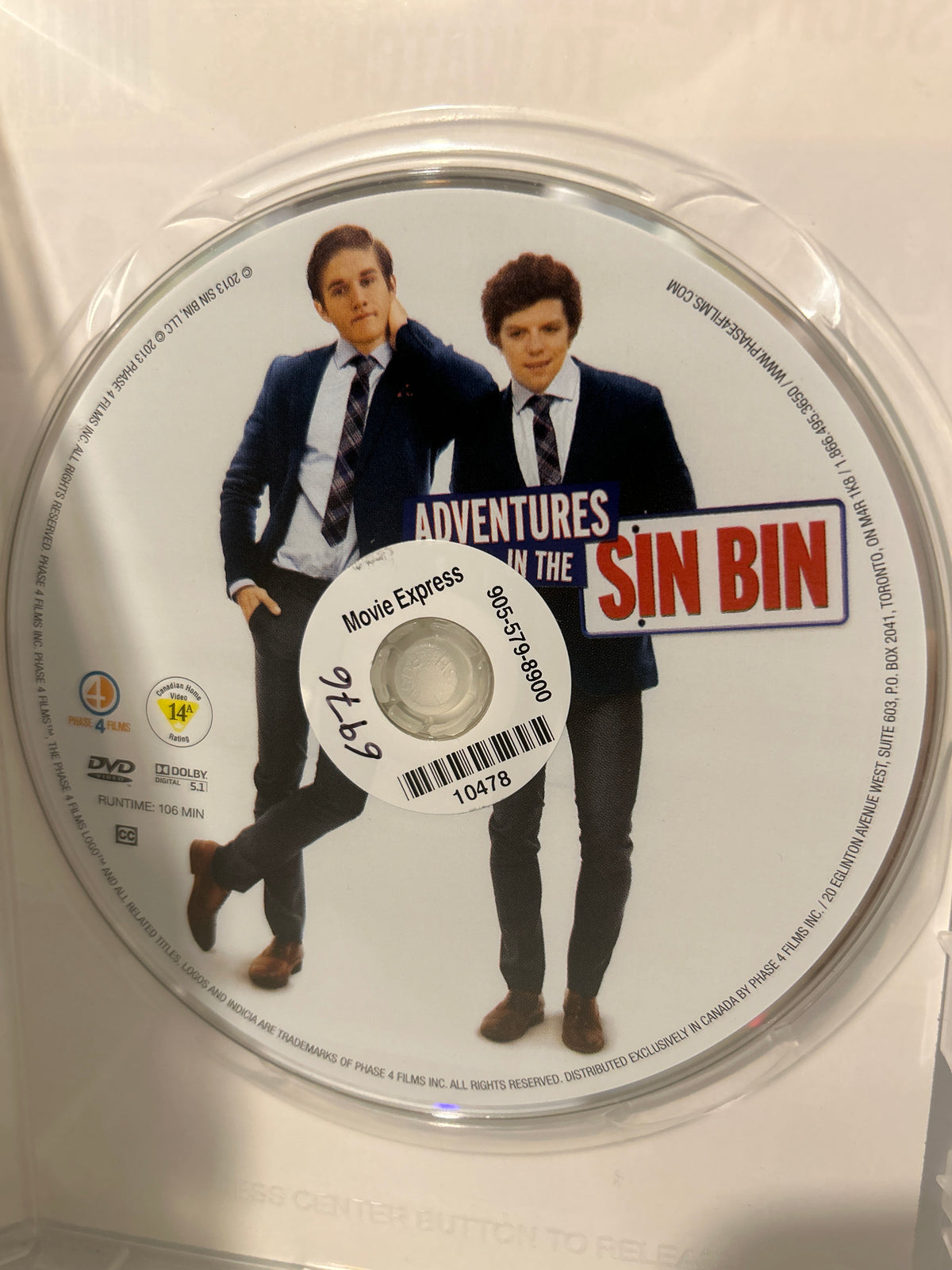 Adventures in the Sin Bin (2012)