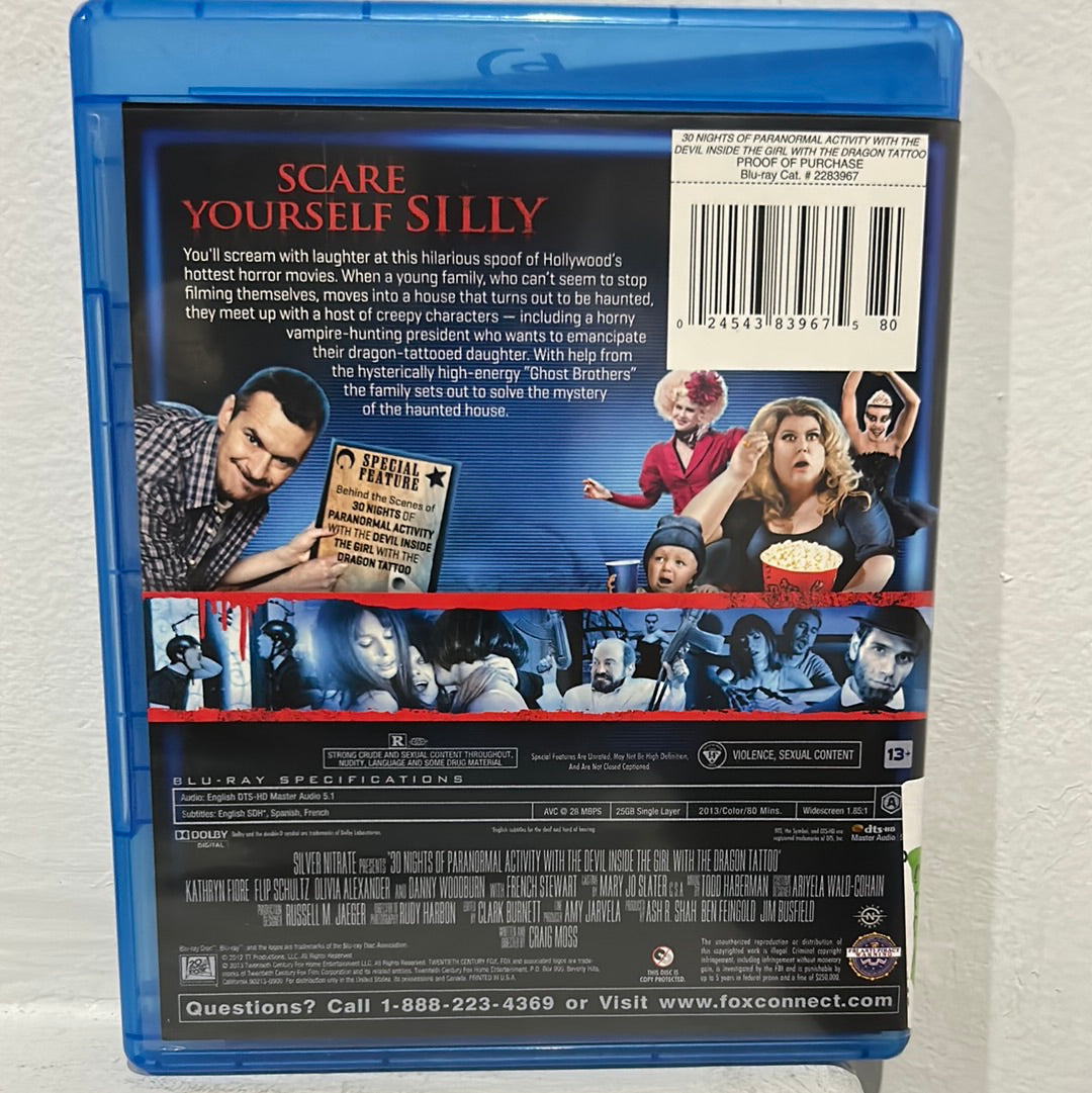 30 Nights of Paranormal Activity with the Devil Inside the Girl with the Dragon Tattoo (2013)