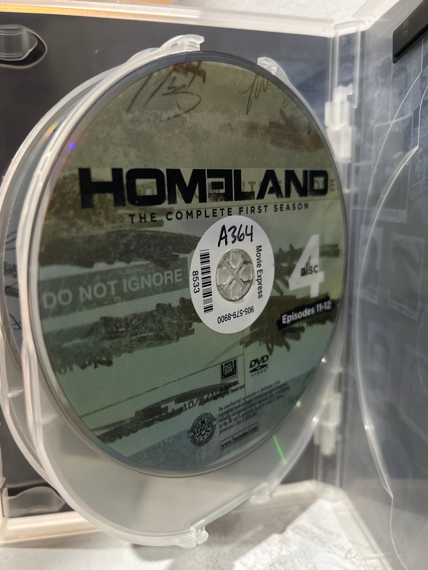 Homeland : TV Series (2011-2020): The Complete First Season