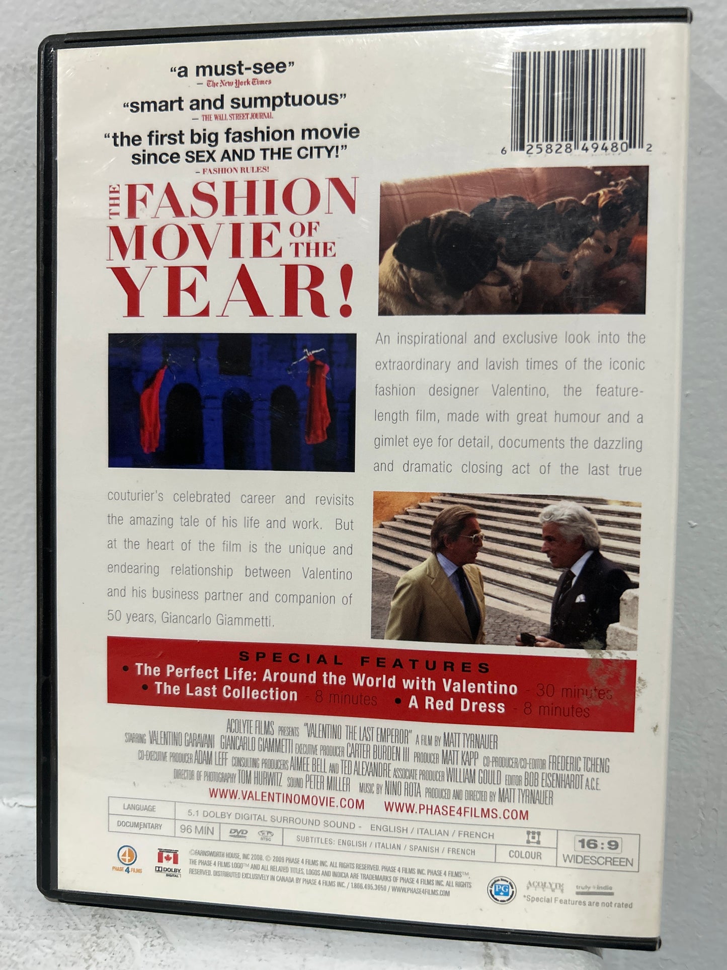 Valentino: The Last Emperor (2008)