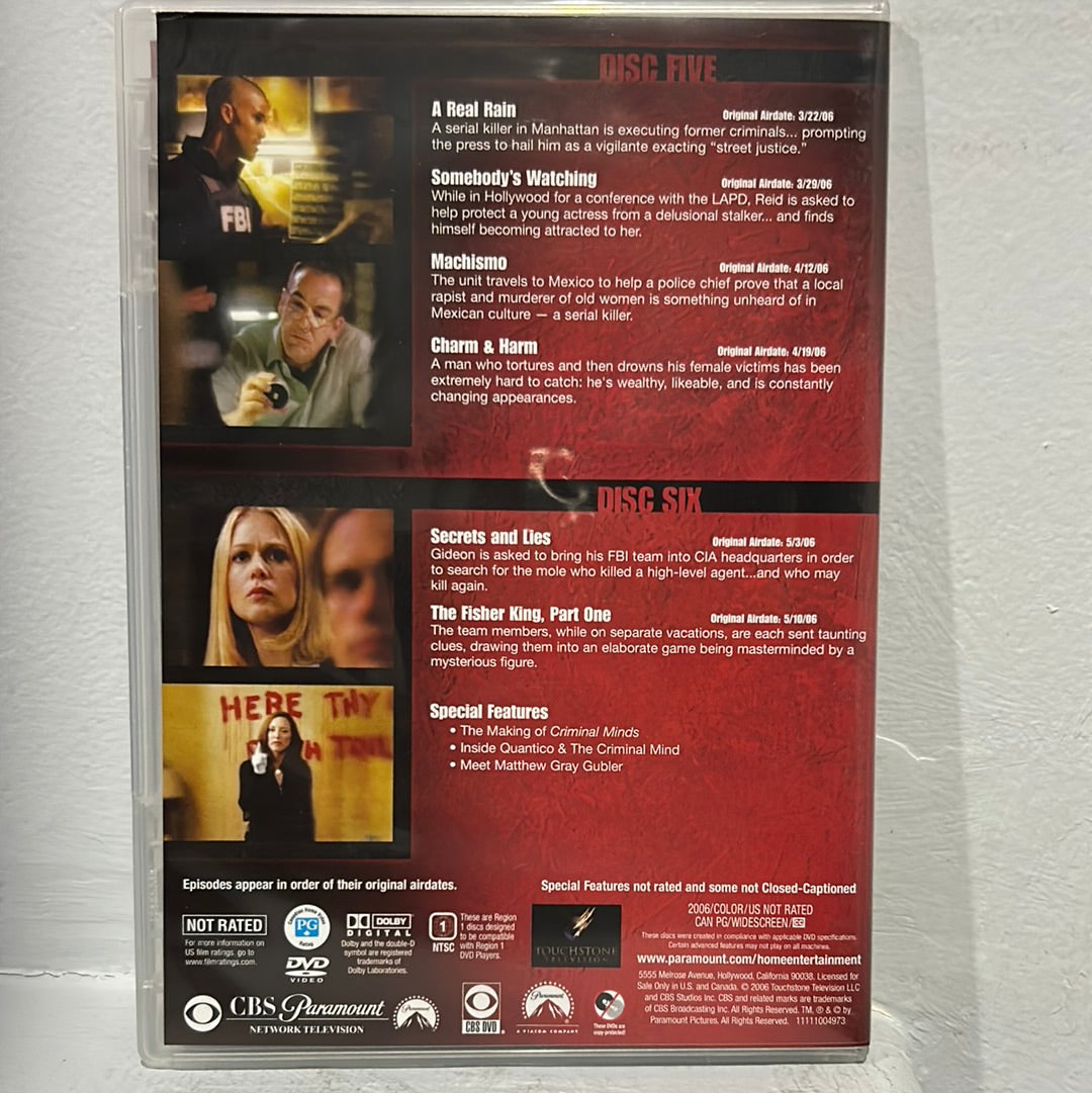 Criminal Minds : TV Series (2005-2020) - The First Season