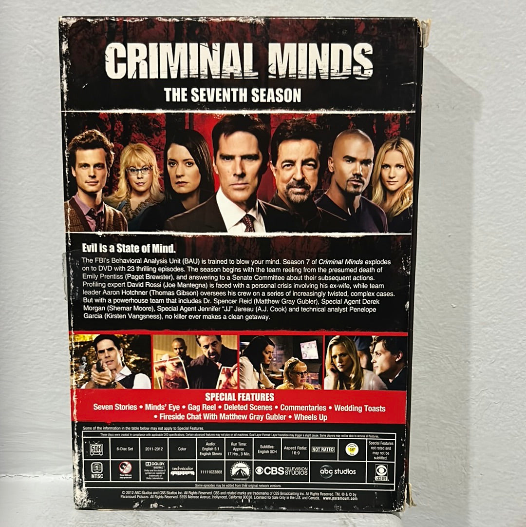 Criminal Minds : TV Series (2005-2020) - Season 7
