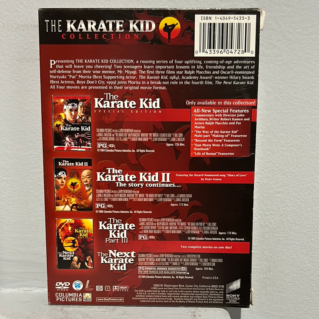 THE KARATE KID COLLECTION (4 MOVIES)