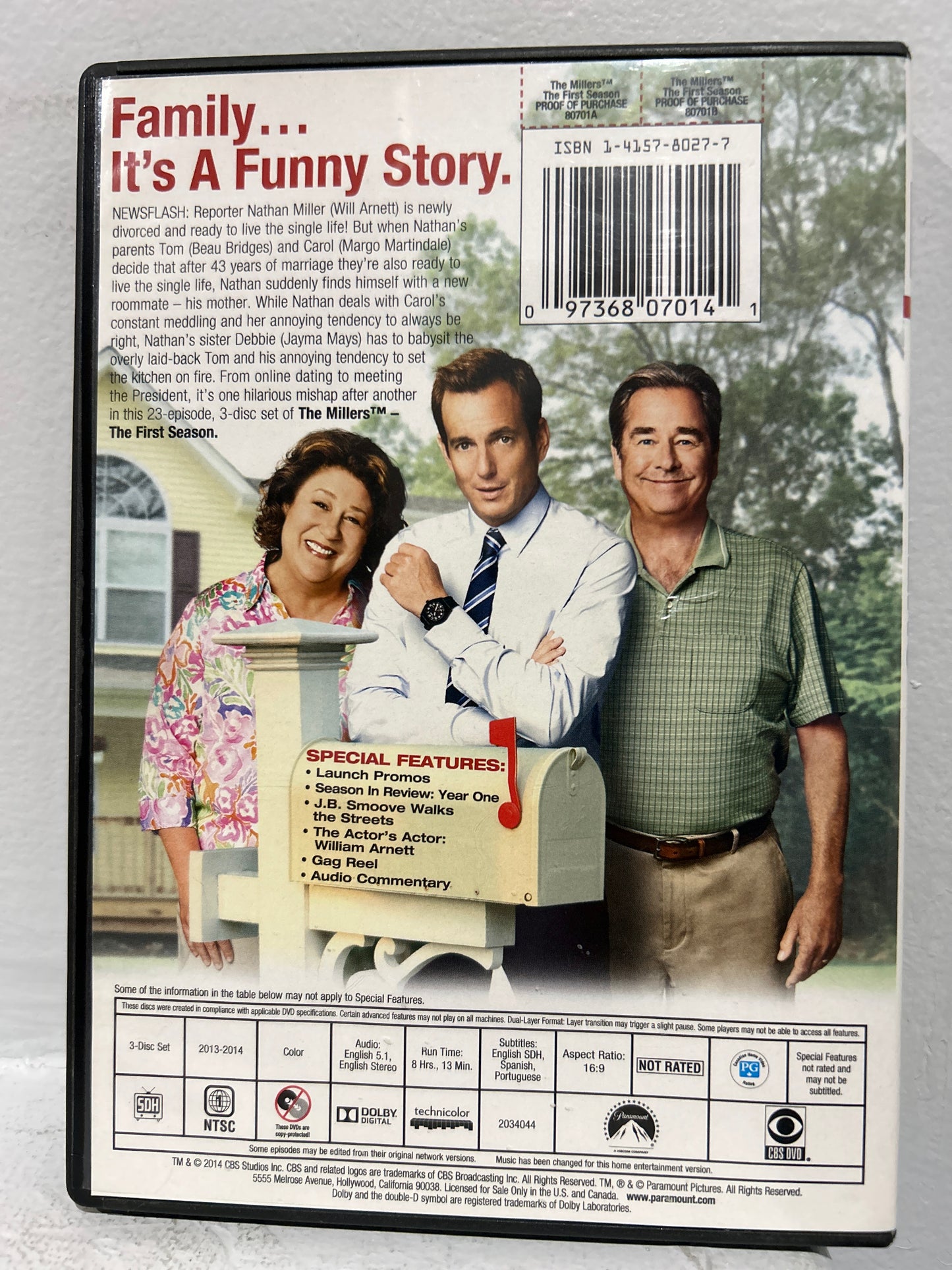The Millers : TV Series (2013-2015) - The Complete First Season
