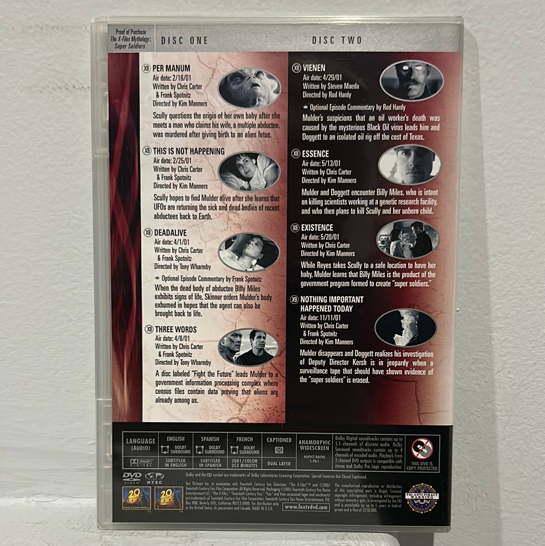 The X-Files Mythology: Volume 4 – Super Soldiers - Mythology collection (2001-2002)