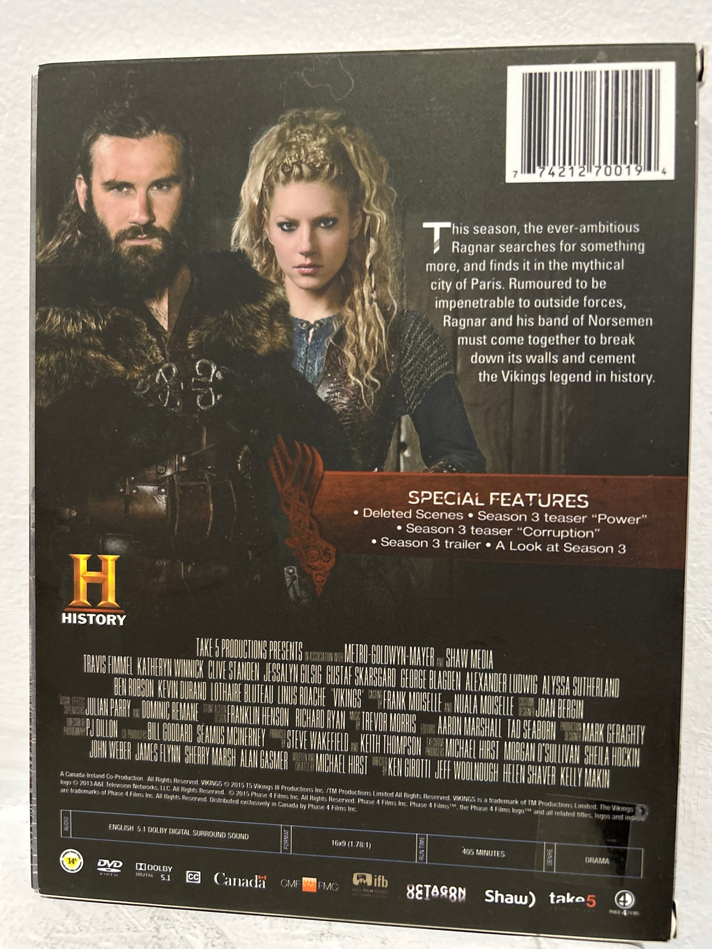 Vikings : TV Series (2013-2020) - The Complete Third Season