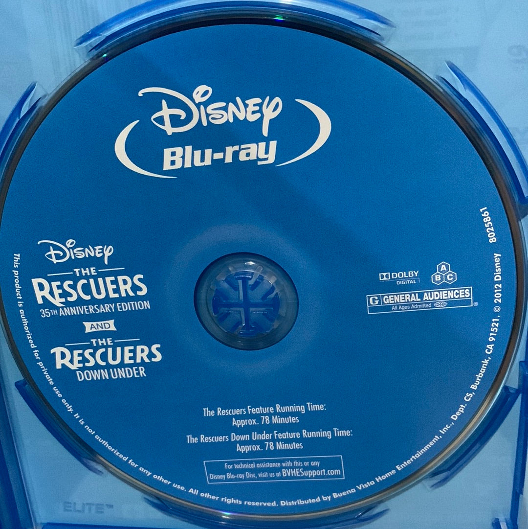 Rescuers, The (1977)&The Rescuers Down Under (1990)