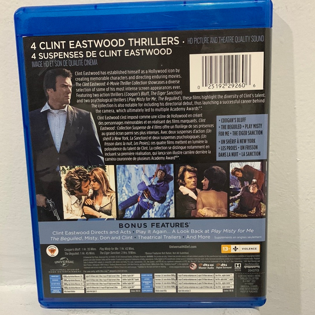Clint Eastwood 4-Movie Thriller Collection