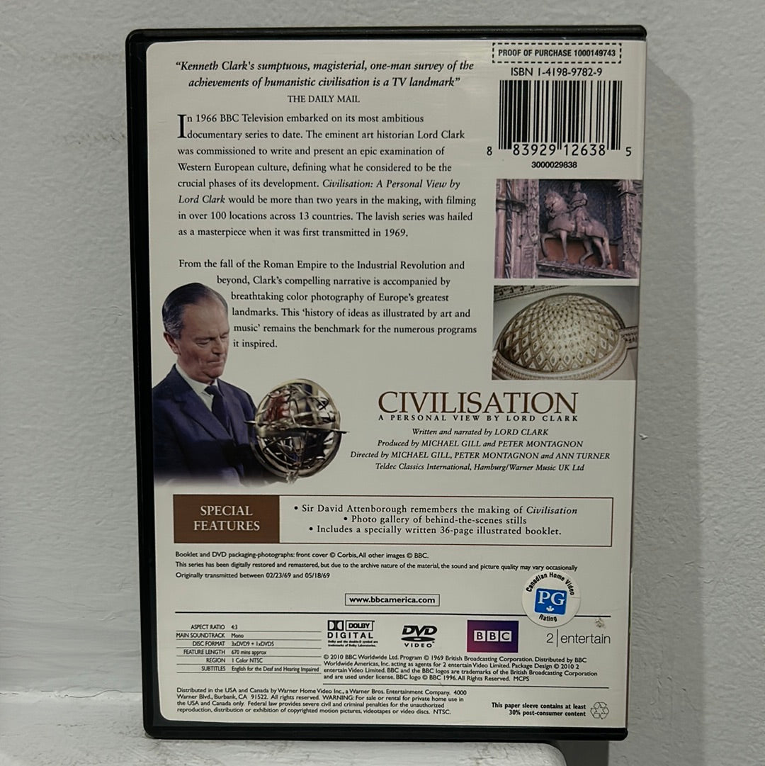 Civilisation: A Personal View by Lord Clark (1969) - The Complete TV Series
