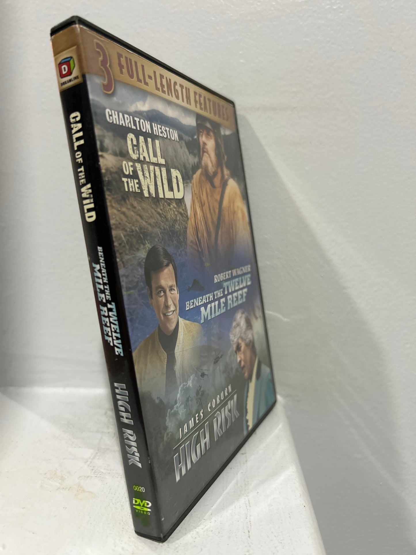 Call of the Wild (1972) & Beneath the 12-Mile Reef (1953) & High Risk (1981)