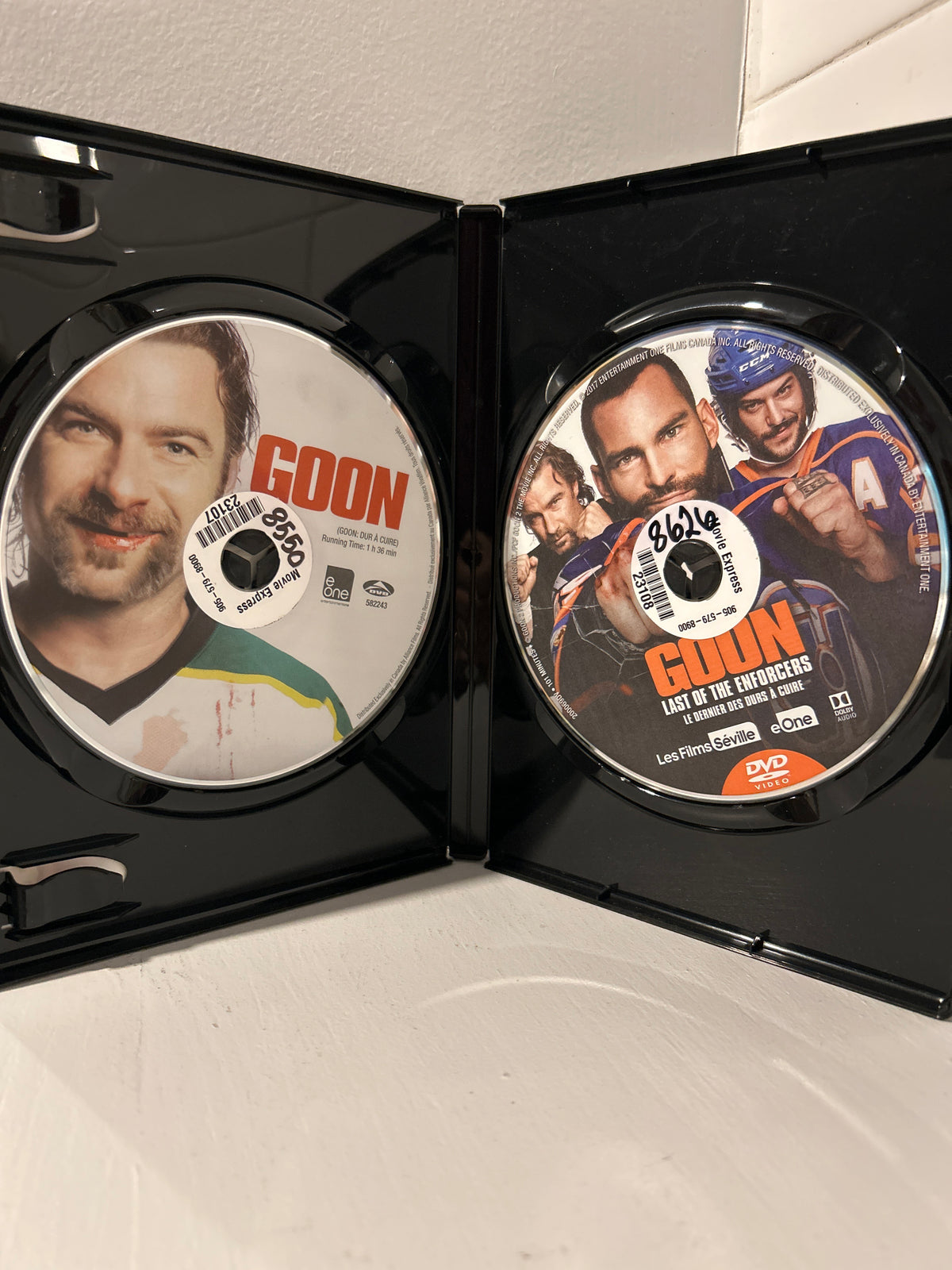 Goon (2011) & Goon: Last of the Enforcers (2017)