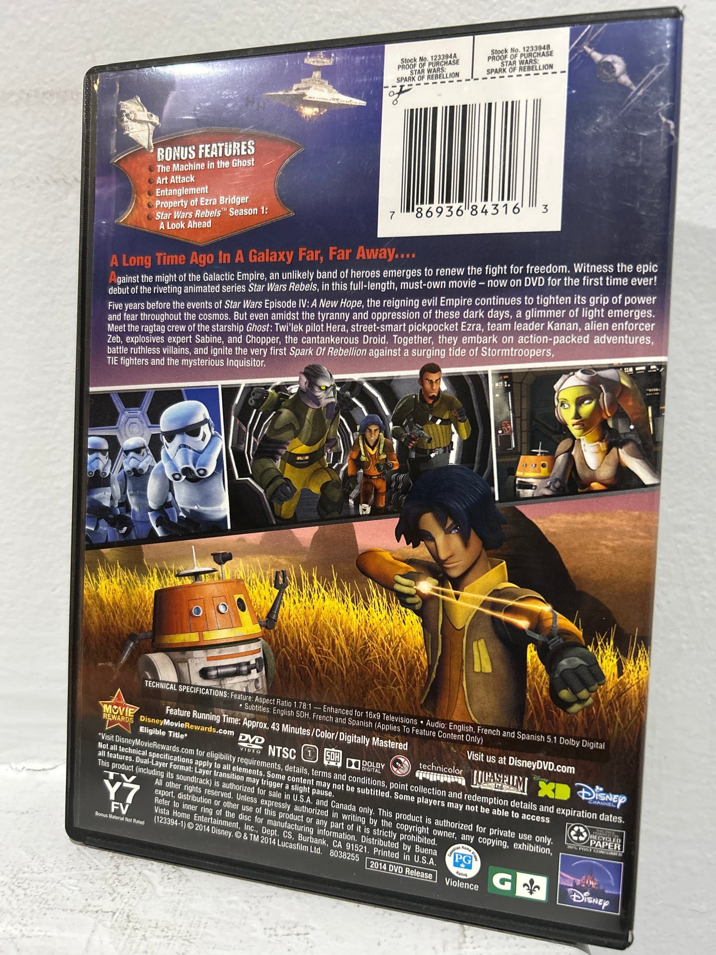 Star Wars Rebels: Spark Of Rebellion (Movie) (2014)