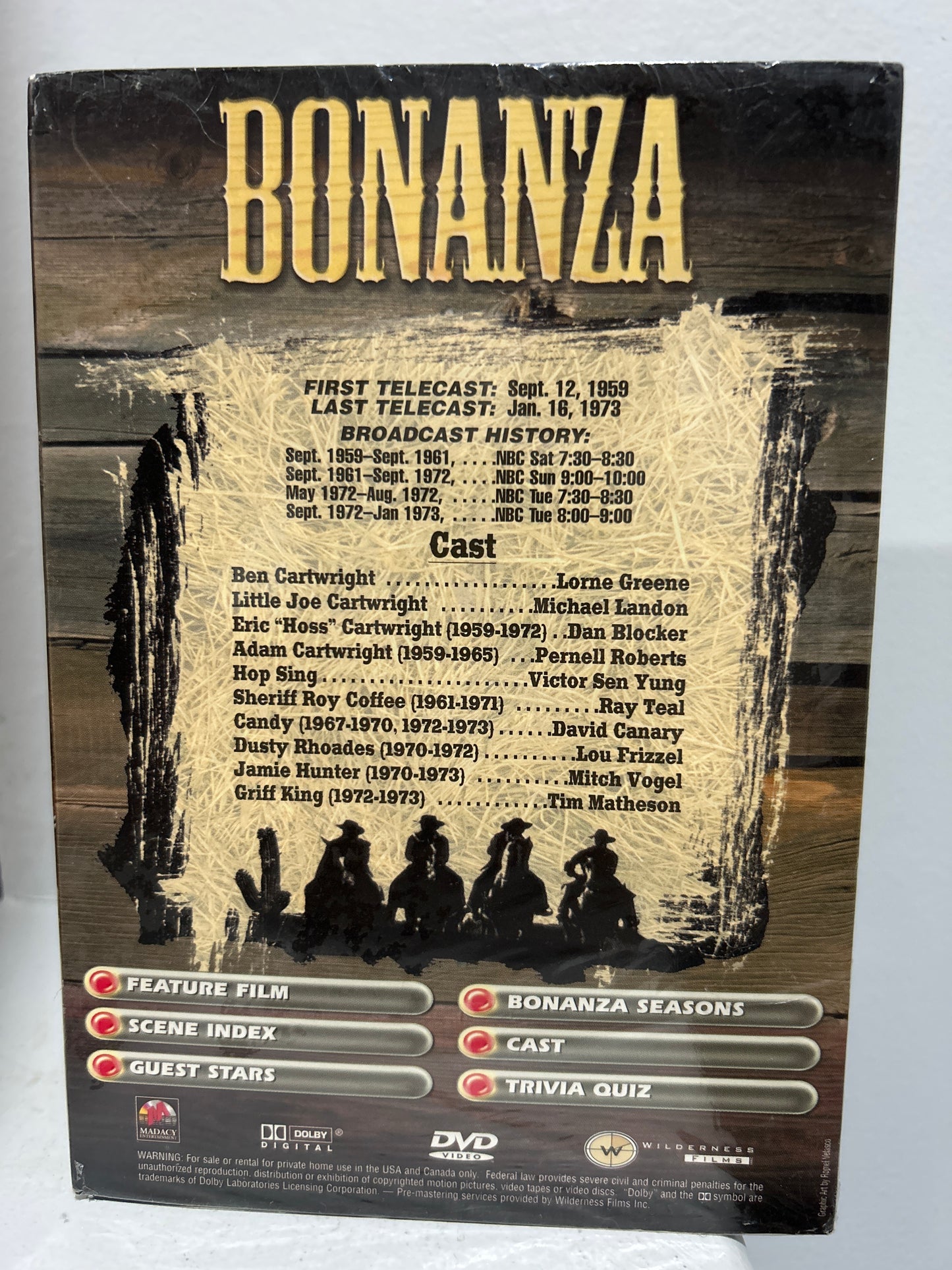 Bonanza: TV Series (1959-1973): 5 PACK