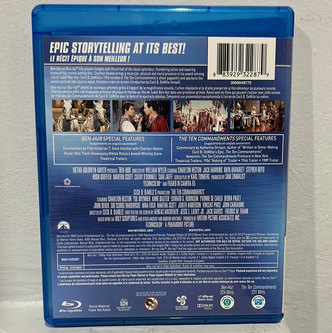 Ben-Hur (1959) & The Ten Commandments (1956)