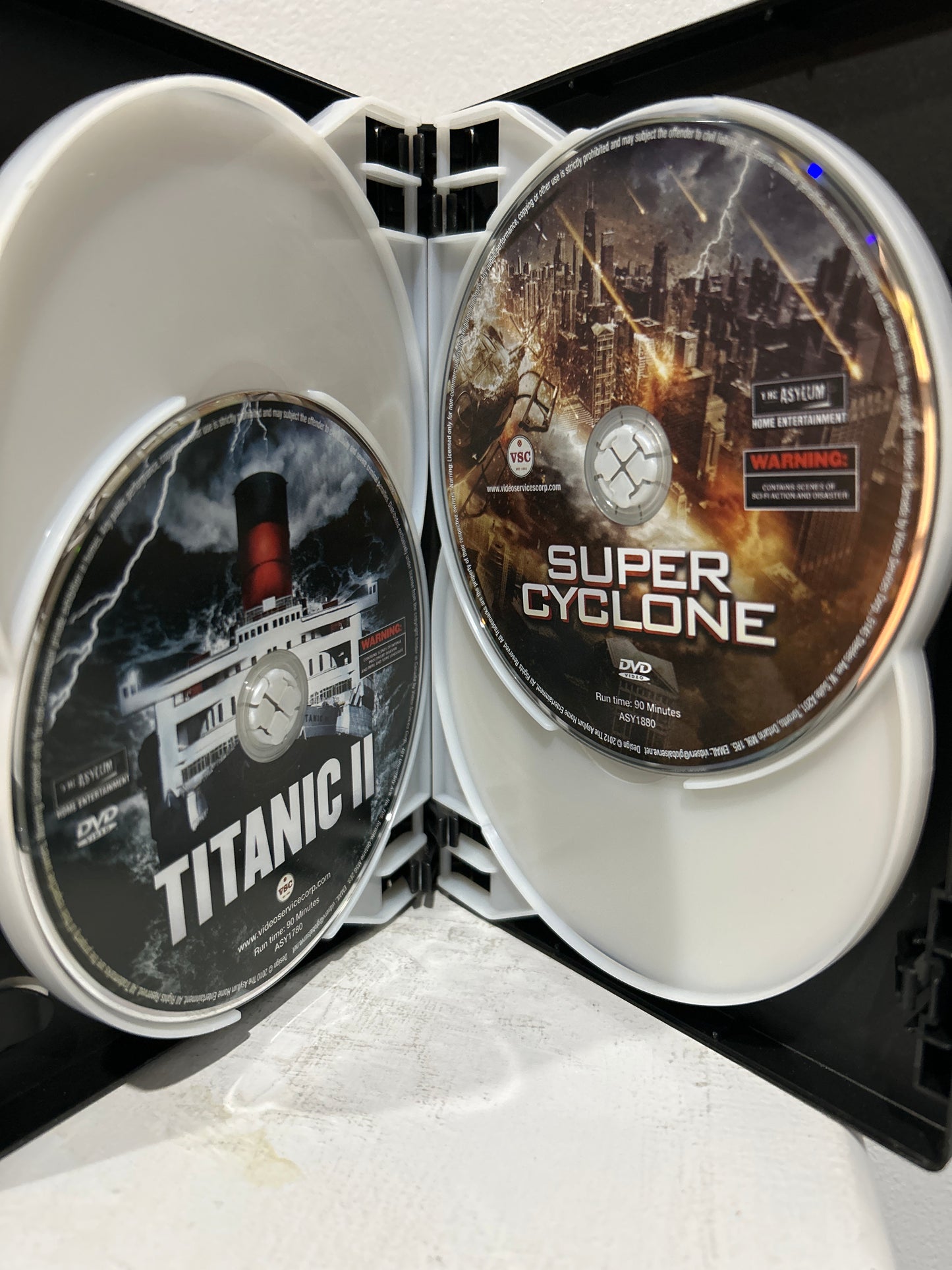 STORM WARNING PACK - FOUR COMPLETE FILMS