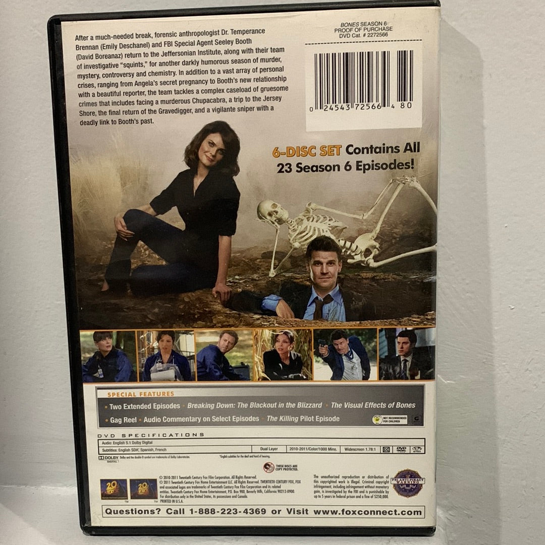 Bones: TV Series (2005-2017) - The Complete Sixth Season