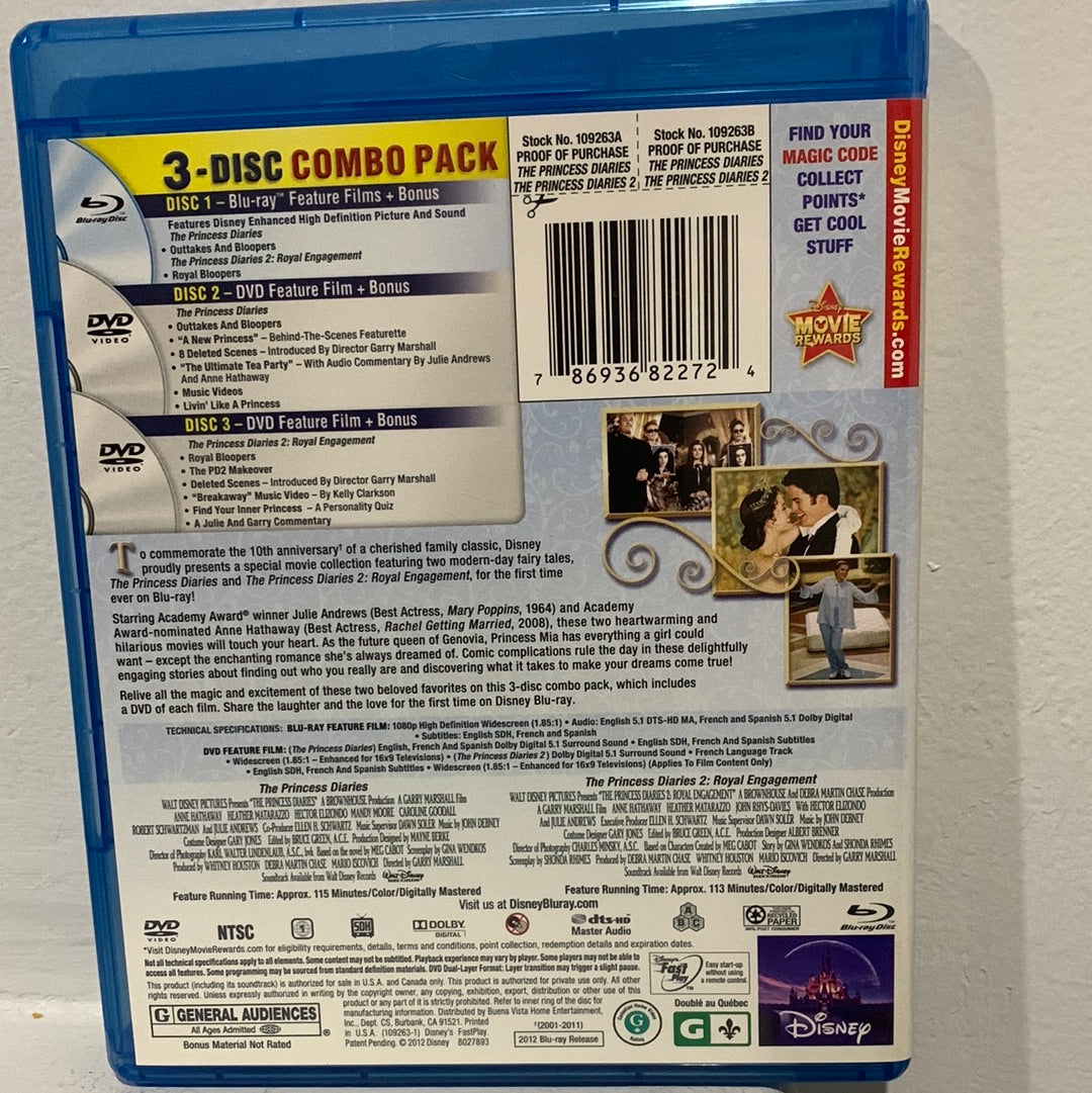 Princess Diaries, The (2001) & The Princess Diaries 2: Royal Engagement (2004)