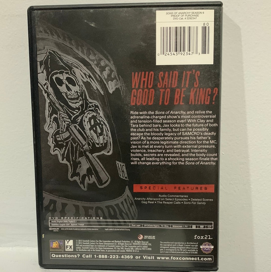 Sons of Anarchy: TV Series (2008-2014) - The Complete Season 6