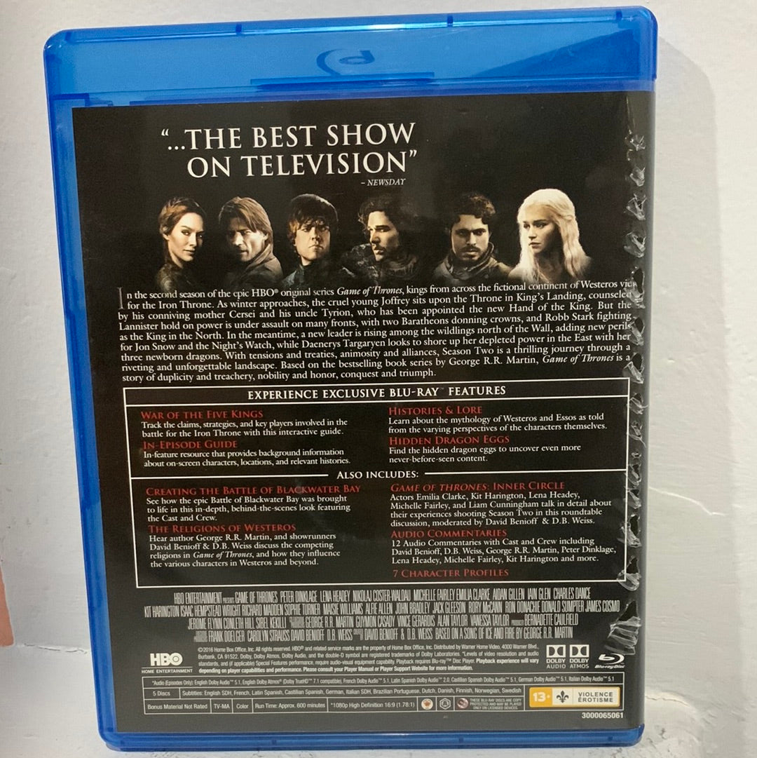 Game of Thrones: TV Series (2011-2019) - The Complete Second Season