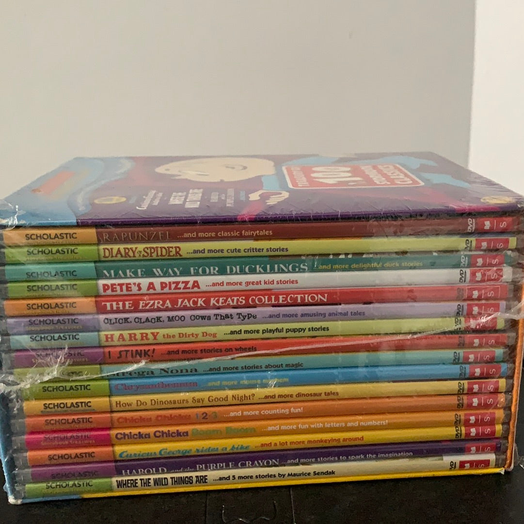 Scholastic Treasury of 100 Storybook Classics (Scholastic Video Collection)