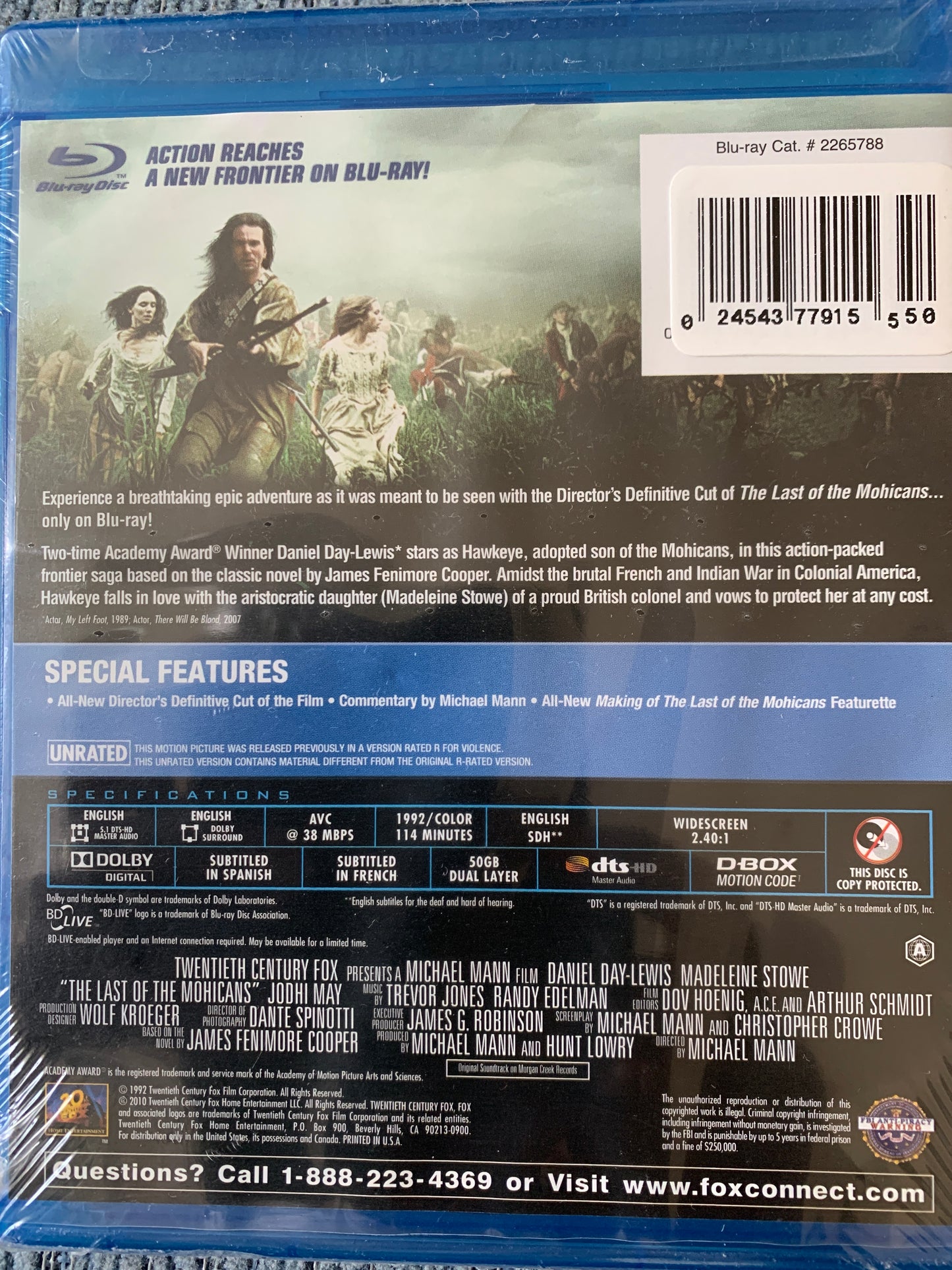 Last Of The Mohicans, The (1992)