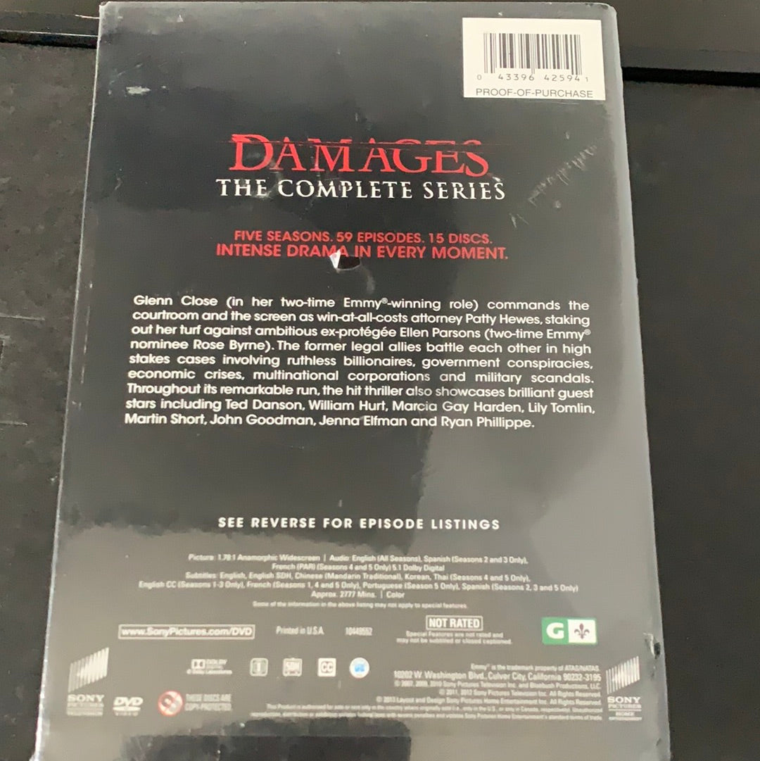 Damages: TV Series (2007-2012) - The Complete Series